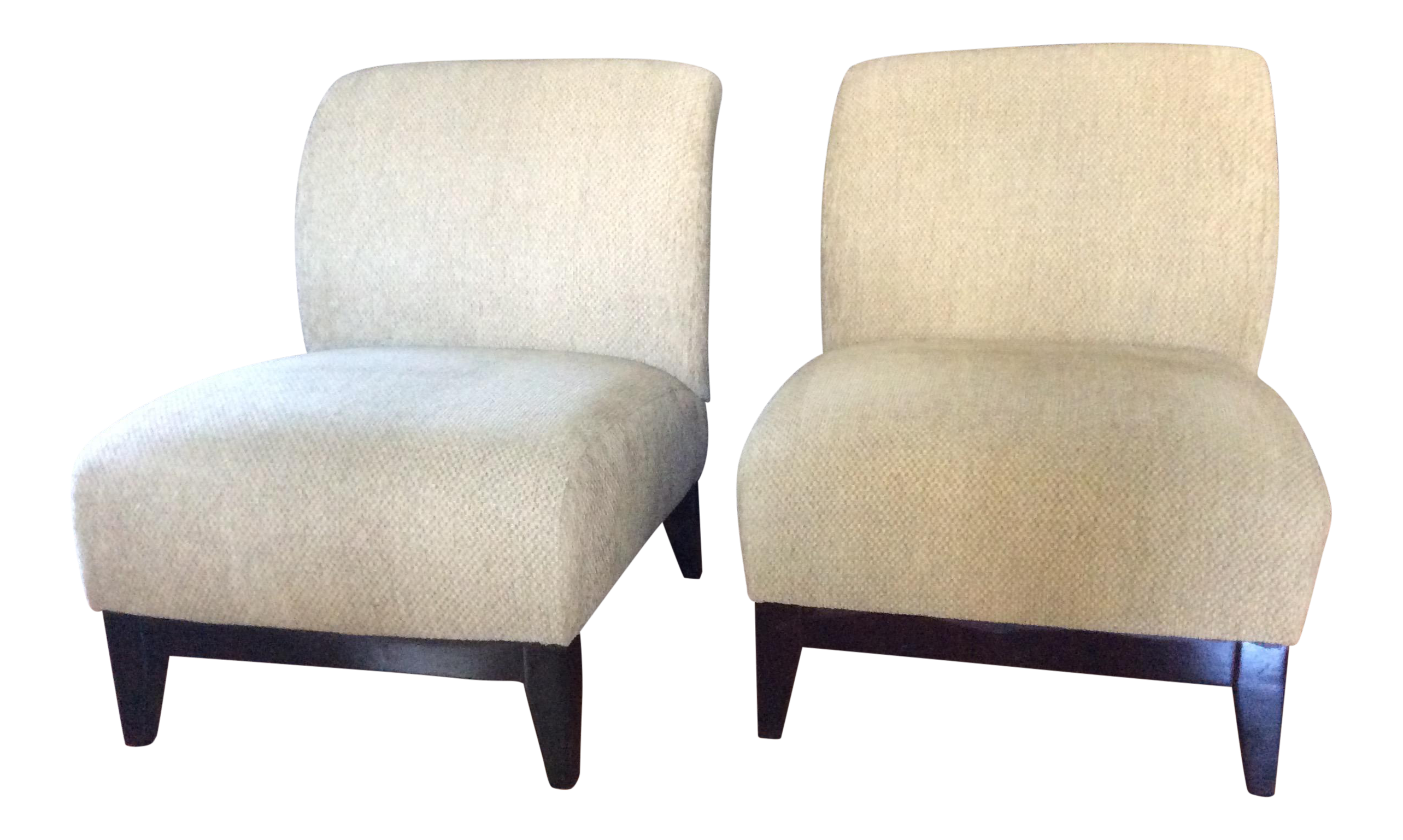 Mitchell Gold 'Ava II' Chairs A Pair Chairish