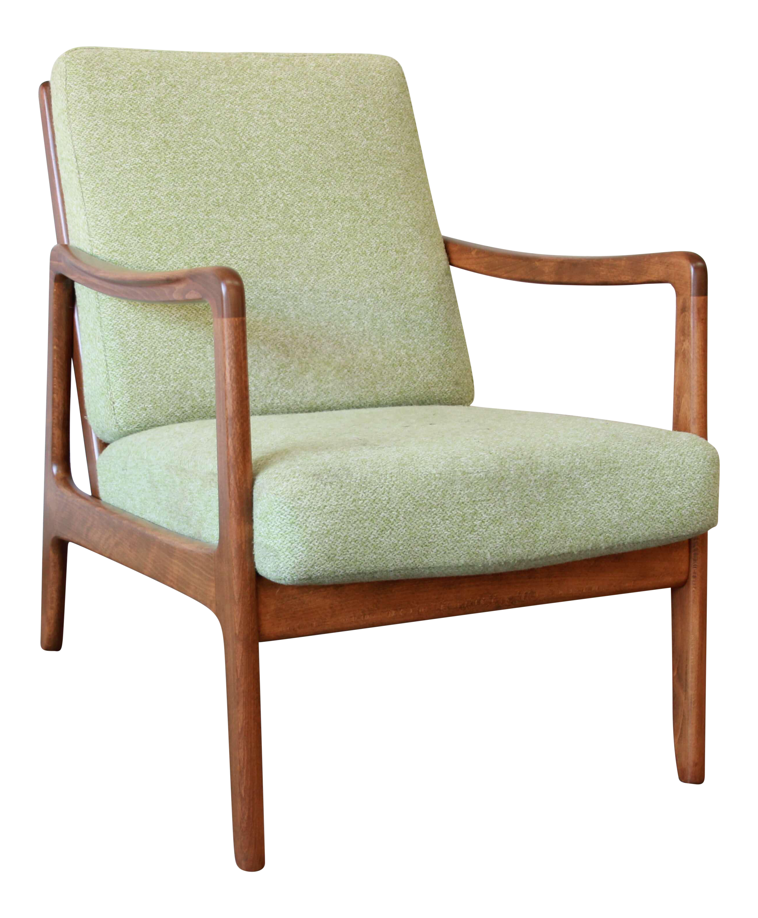 John Stuart MidCentury Teak Lounge Chair by Ole Wanscher Chairish