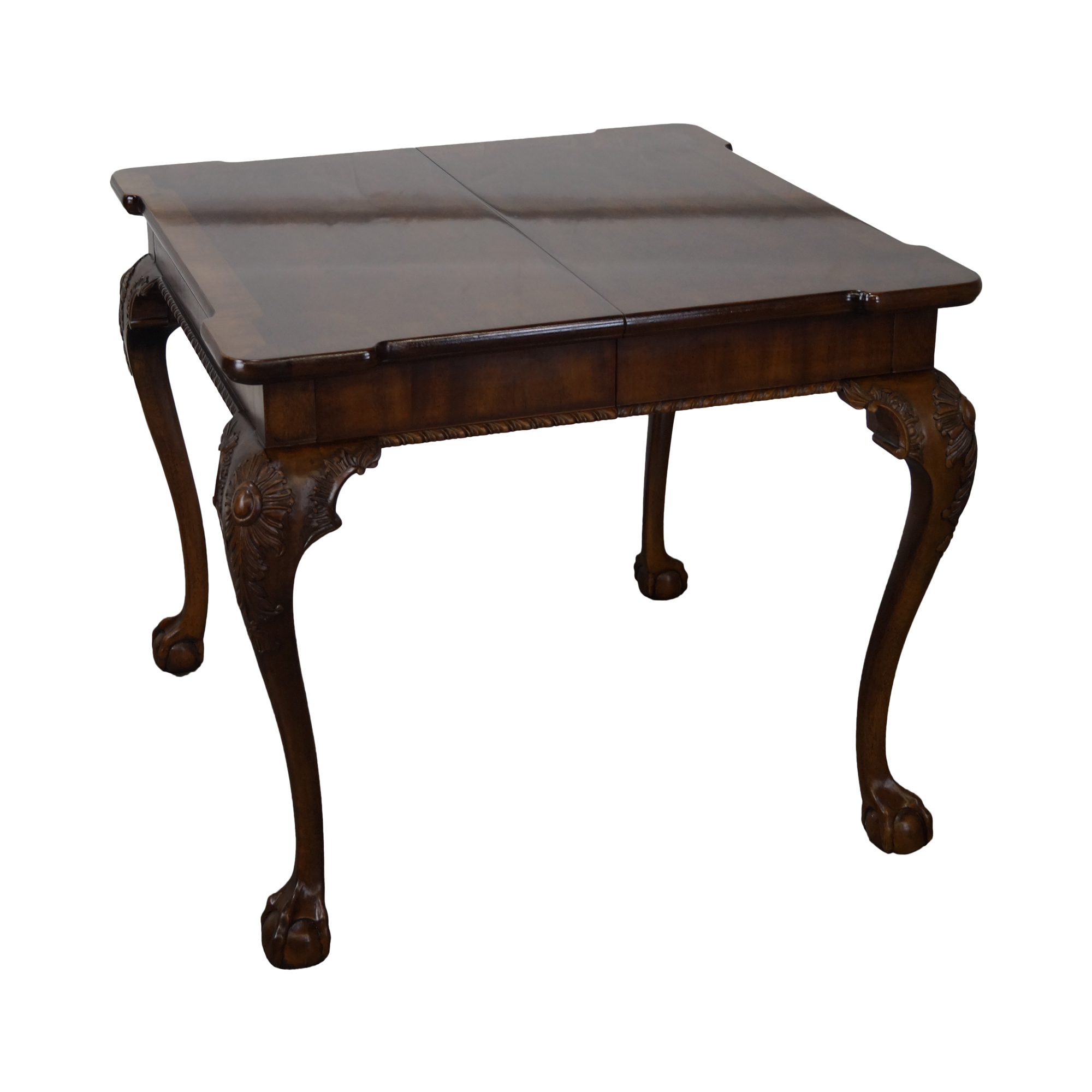 Henredon Mahogany Ball & Claw Foot Dining Table Chairish