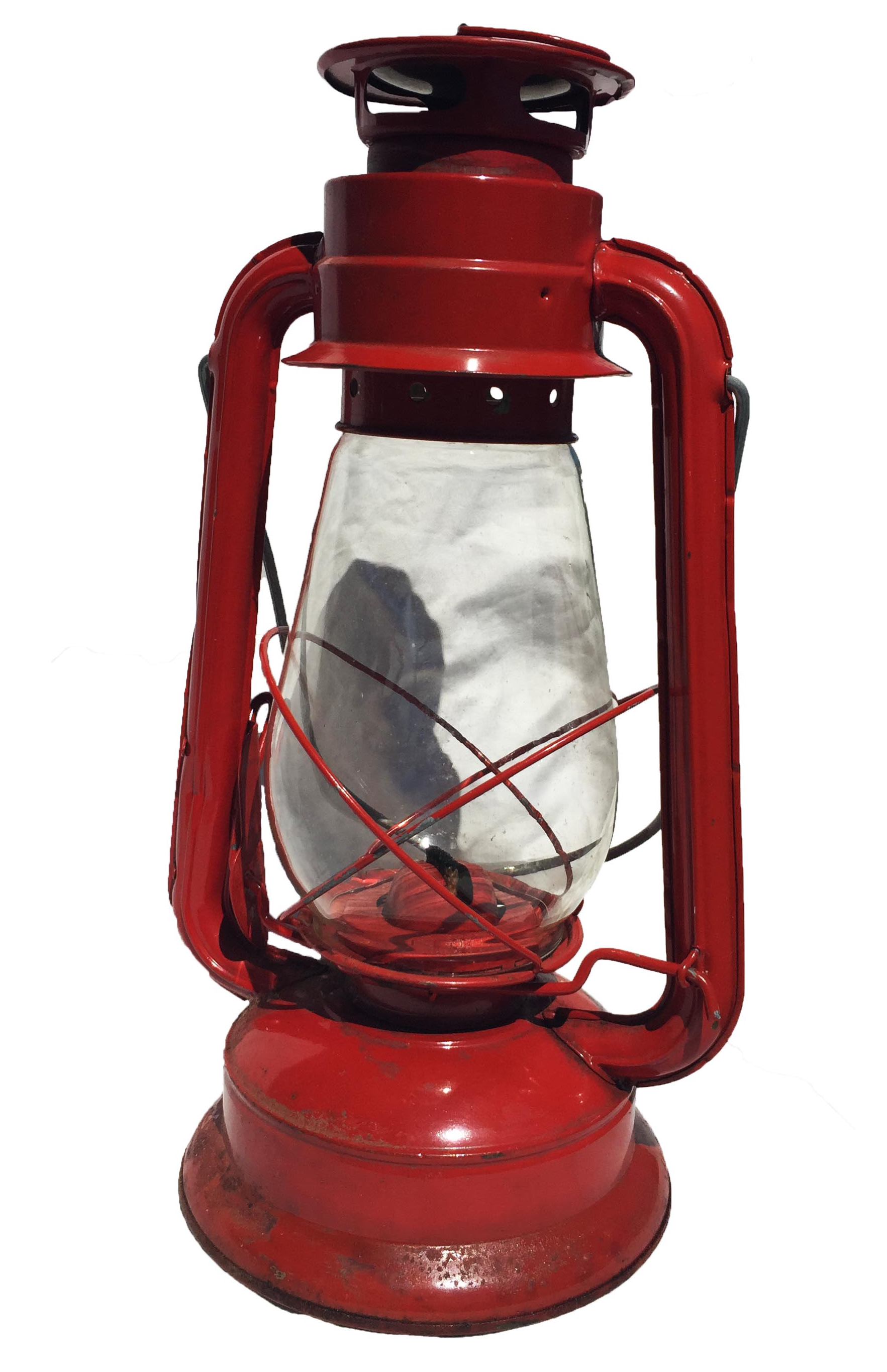 Vintage Red Camping Lantern Chairish