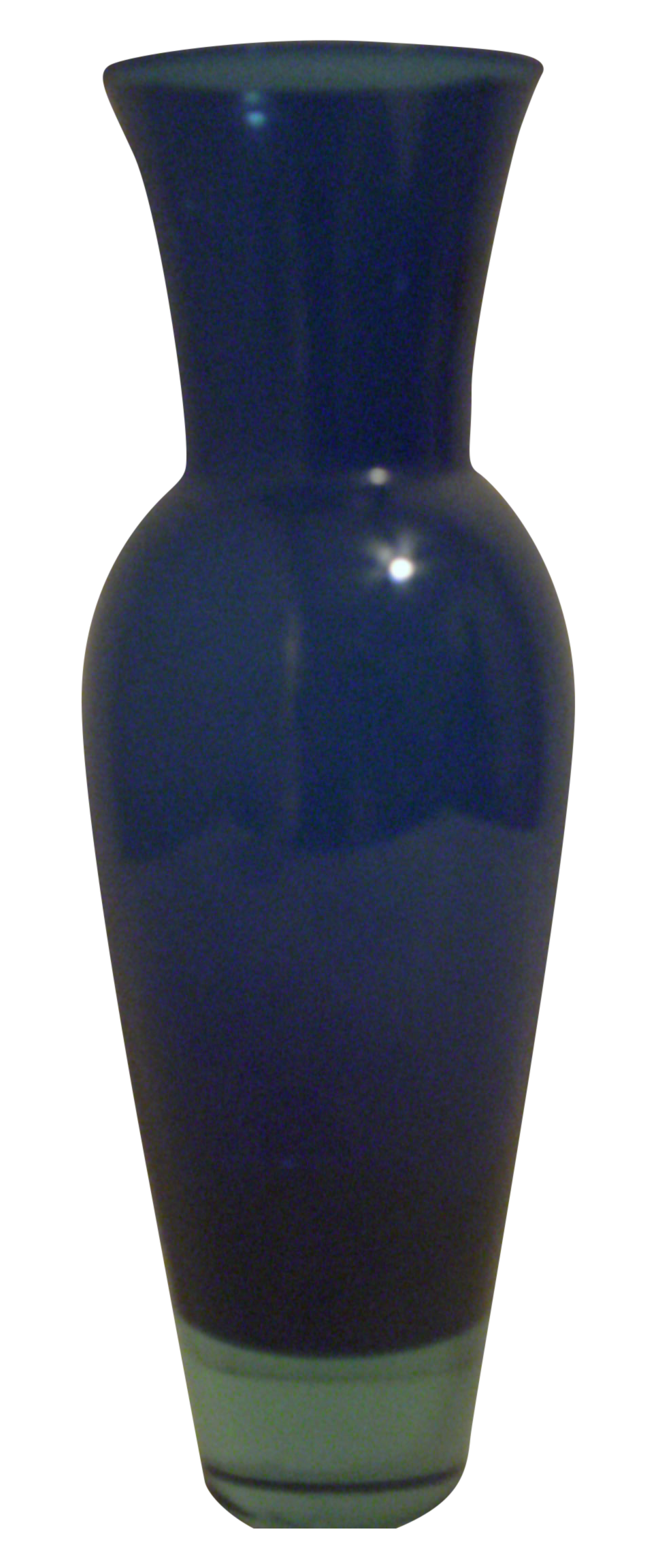 Cobalt Blue Royal Copenhagen Crystal Vase Chairish