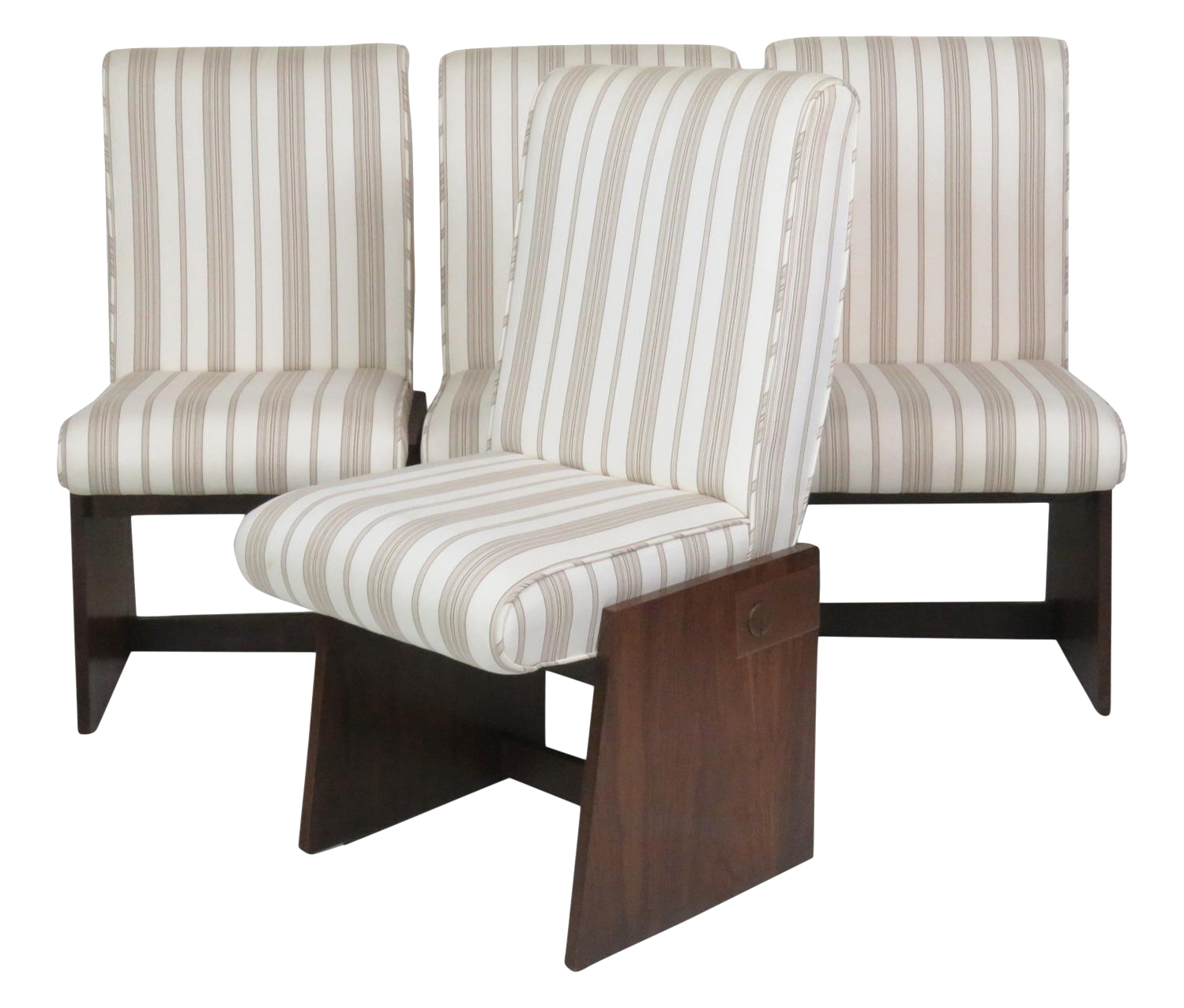 Custom Modern Design Side Chairs Set of 4 Chairish
