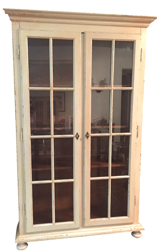 VintageStyle Glass Windowpane Chairish