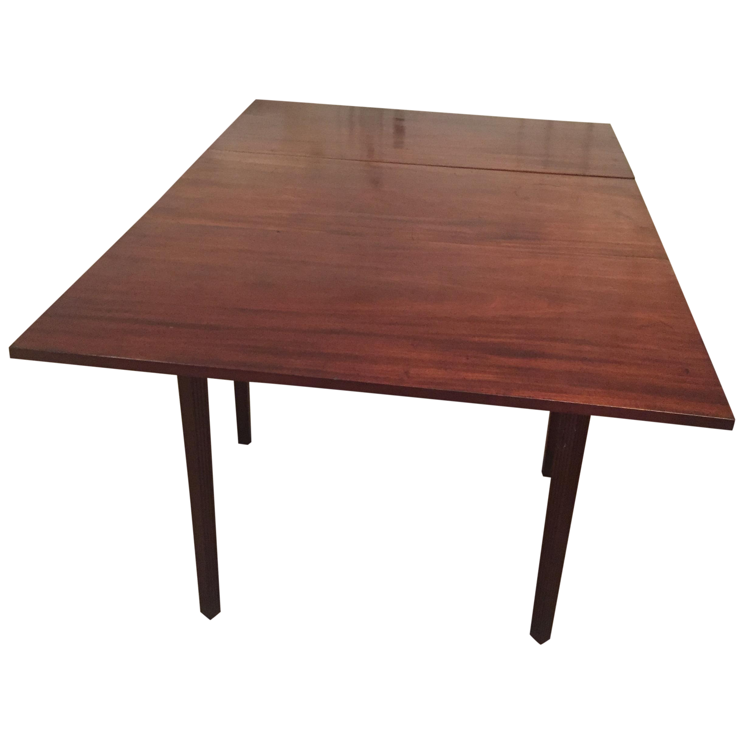 Antique Mahogany Drop Leaf Dining Table Chairish