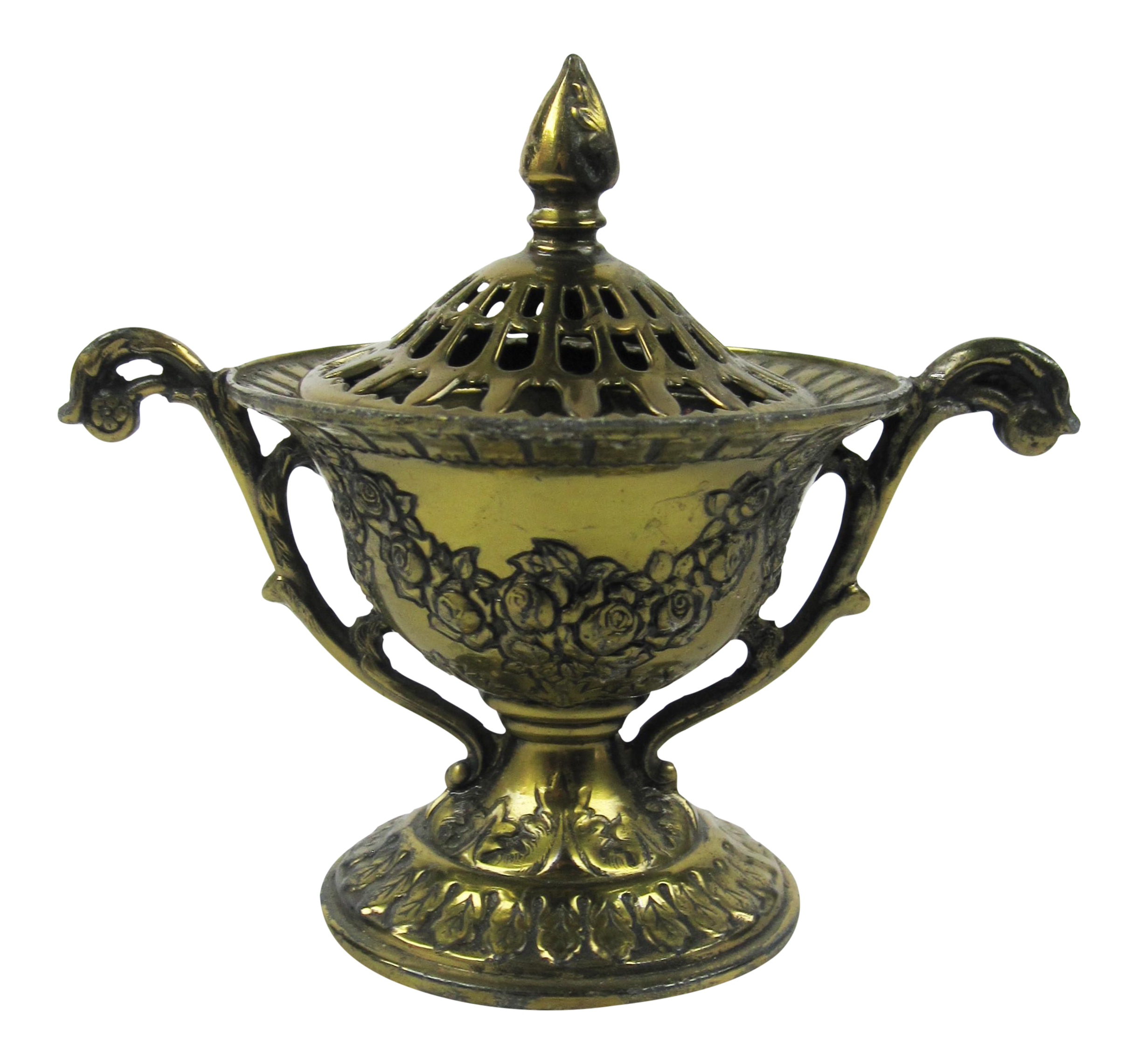 Japanese Brass Incense Burner Chairish