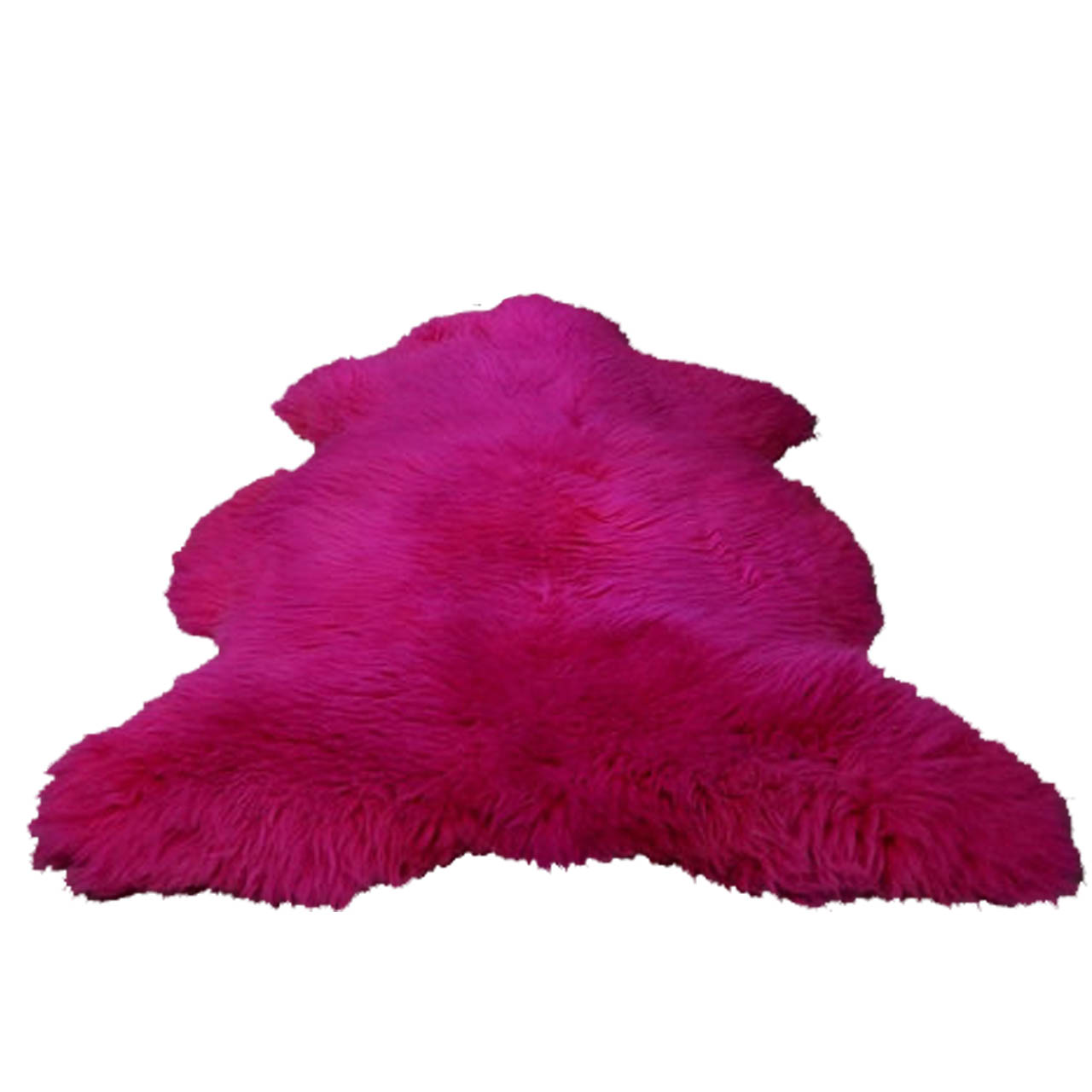 Polly Pink Sheepskin Throw Chairish