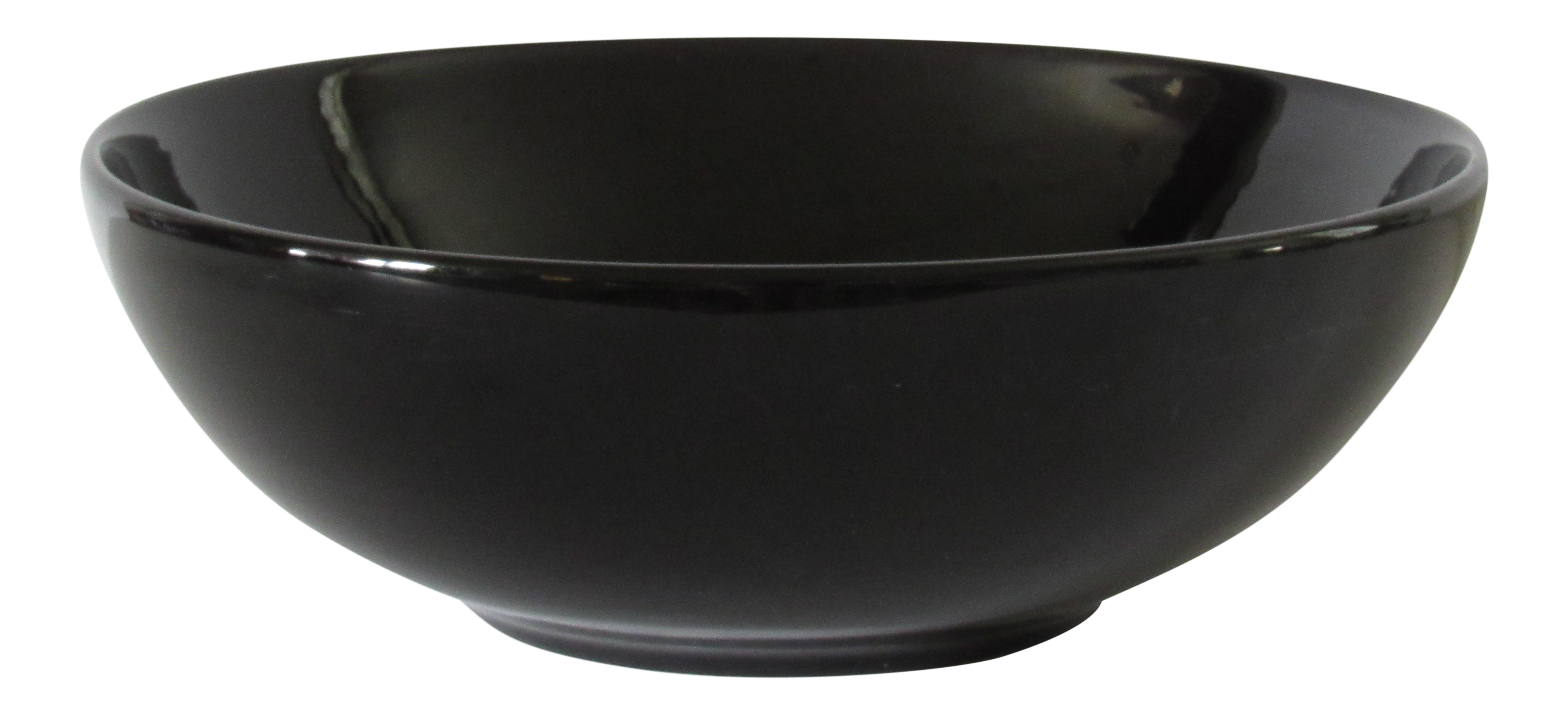 Hall Pottery Black Bowl Chairish
