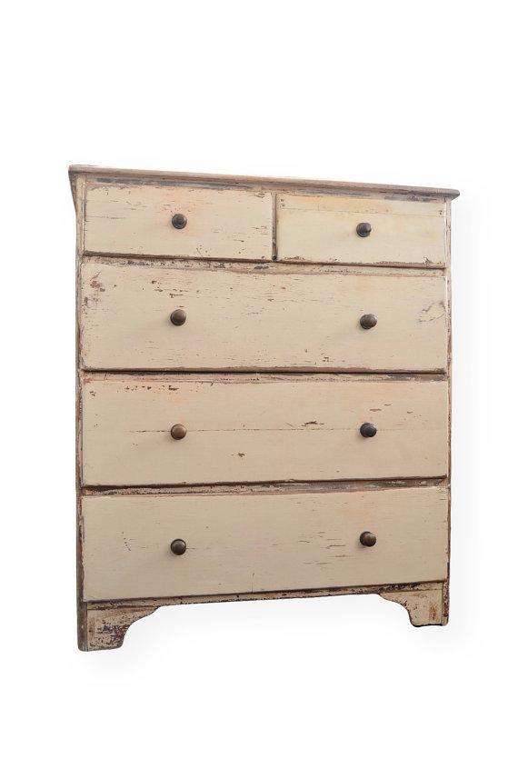 Highboy 5 Drawer Chest of Drawers Chairish