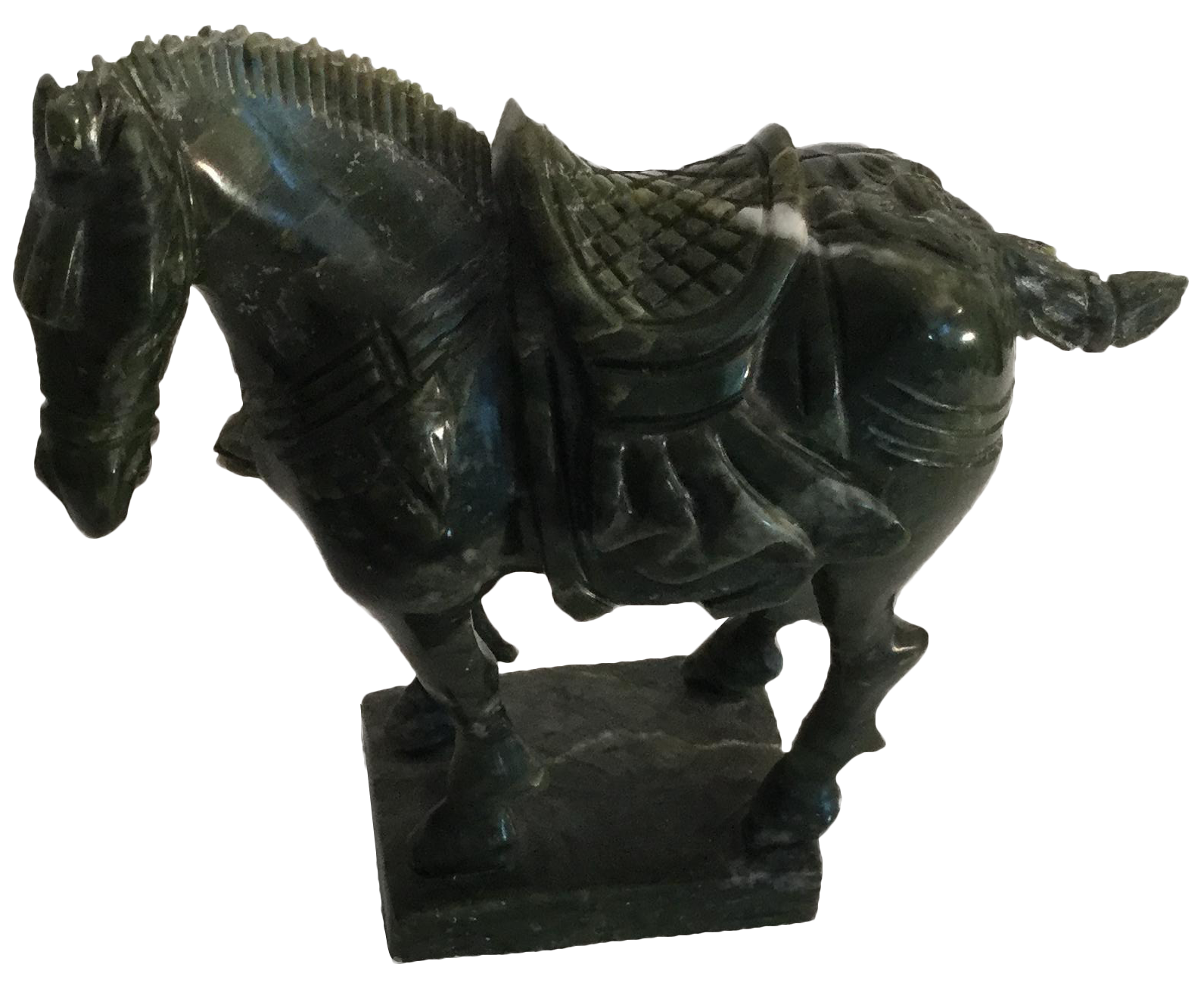 Vintage Jade Horse Figurine Chairish