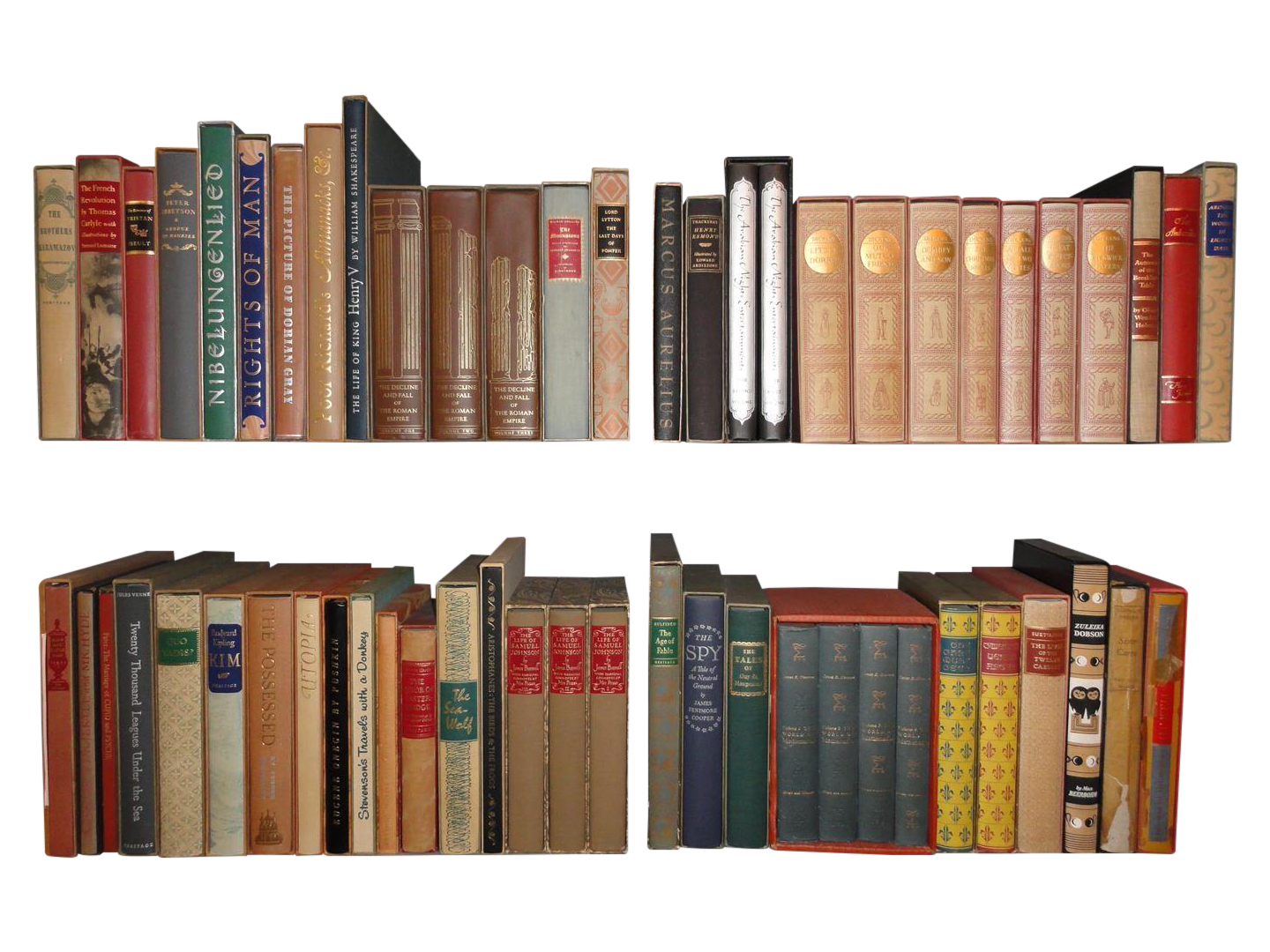 Heritage Press Vintage Books Collection of 58 Chairish