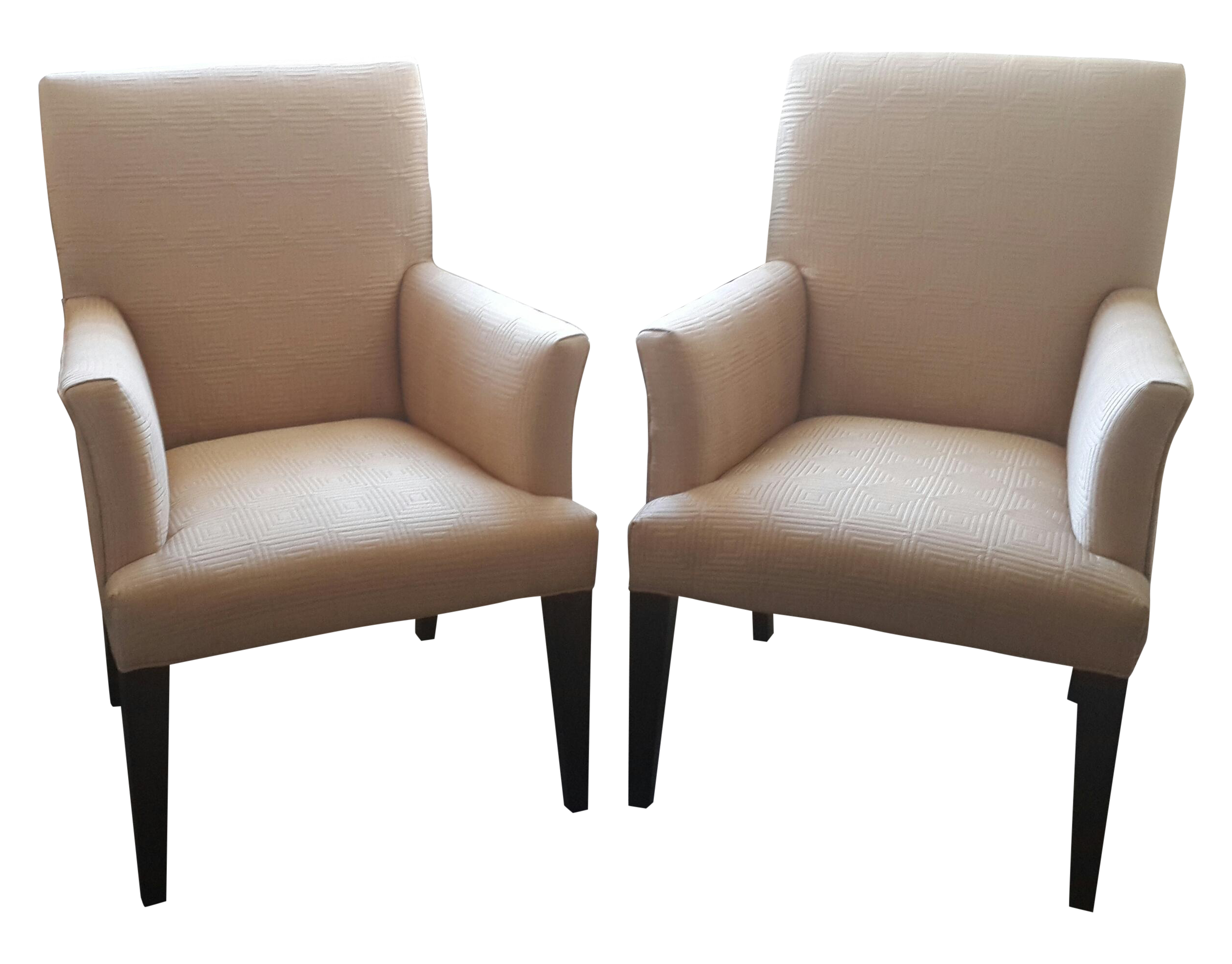 Mitchell Gold + Bob Williams Anthony Chairs Pair Chairish