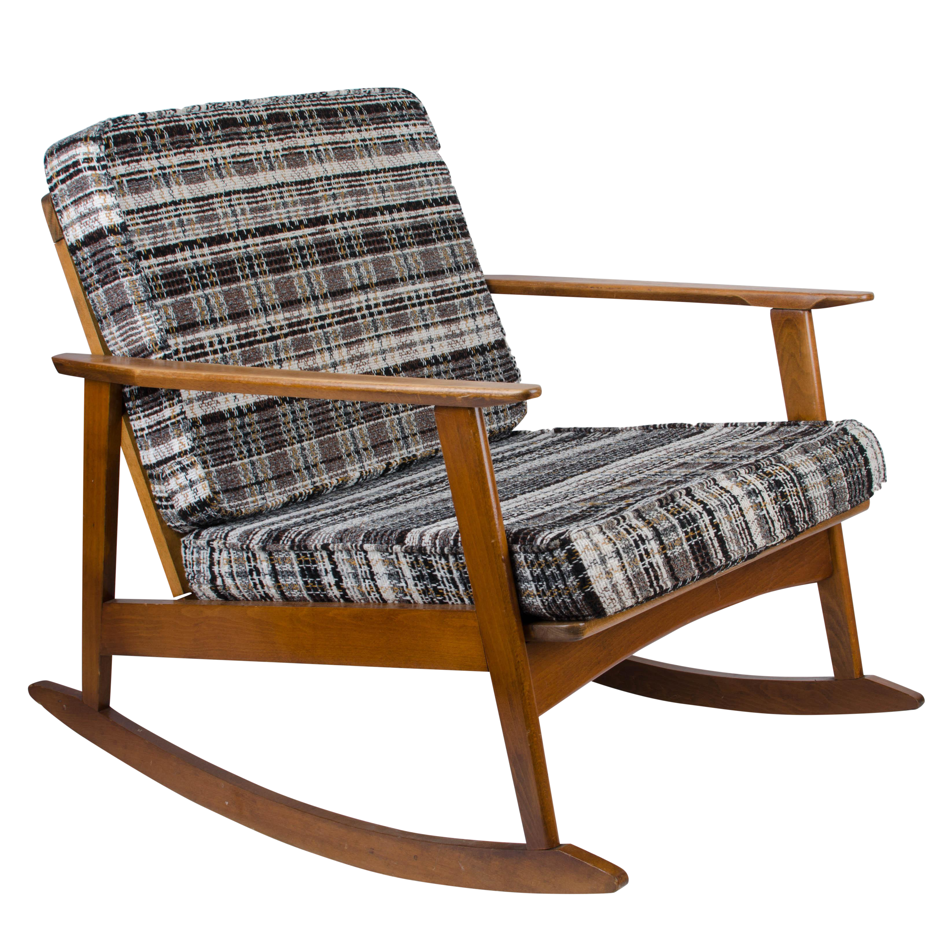 Danish Modern Style Rocking Chair Chairish