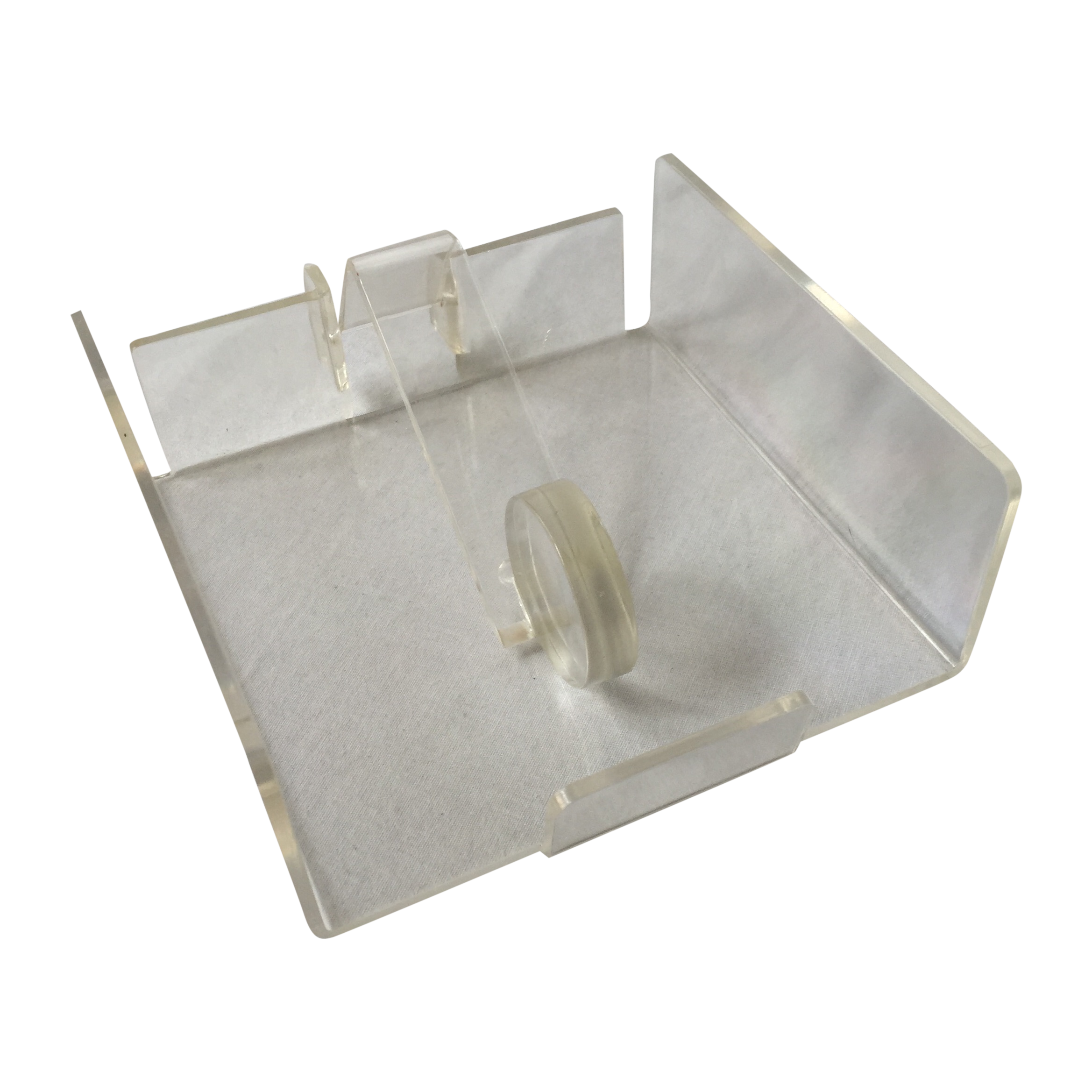 Lucite Cocktail Napkin Holder Chairish