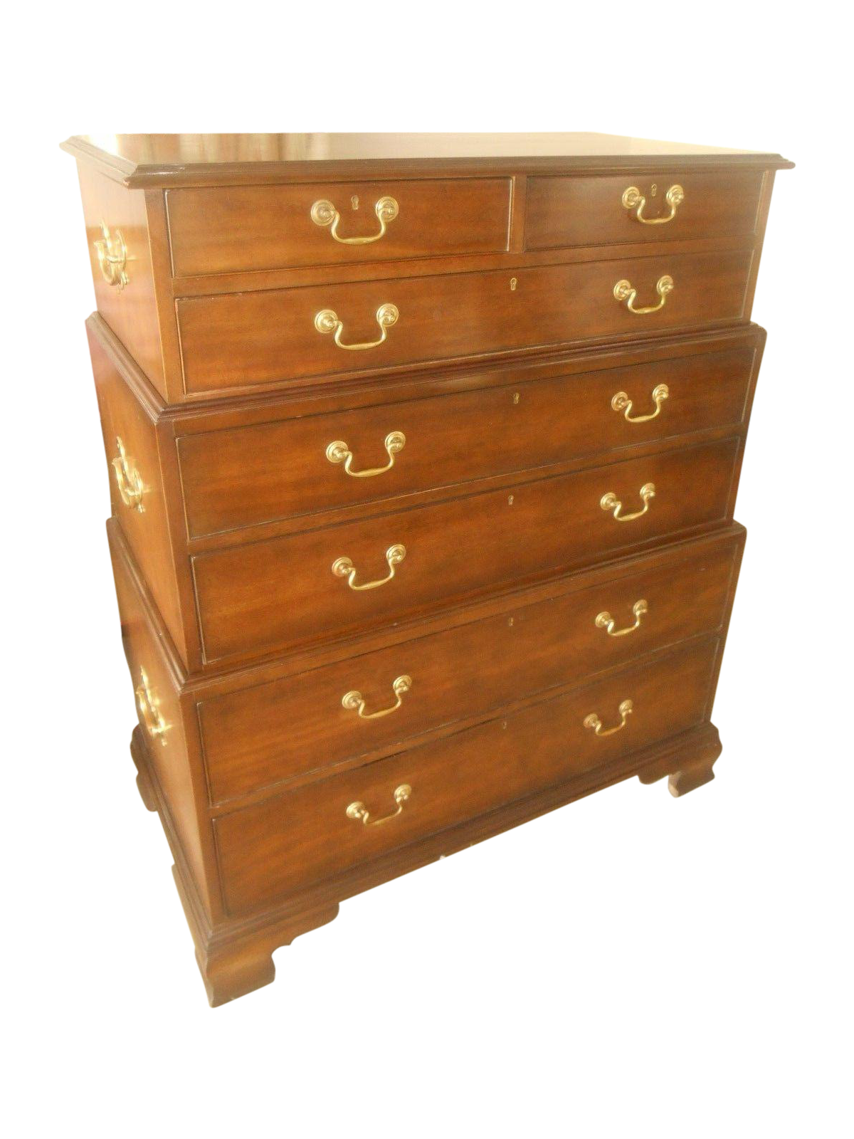 Baker Furniture Historic Charleston Triple Chest Chairish