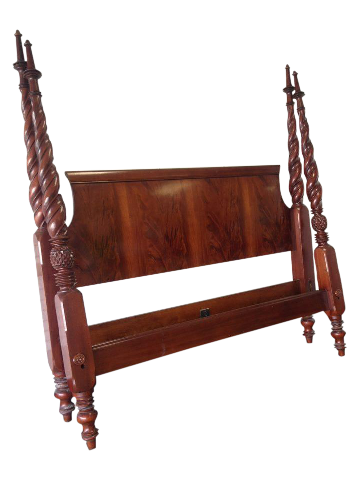 King Size Hickory Chair Planter's Bed Chairish