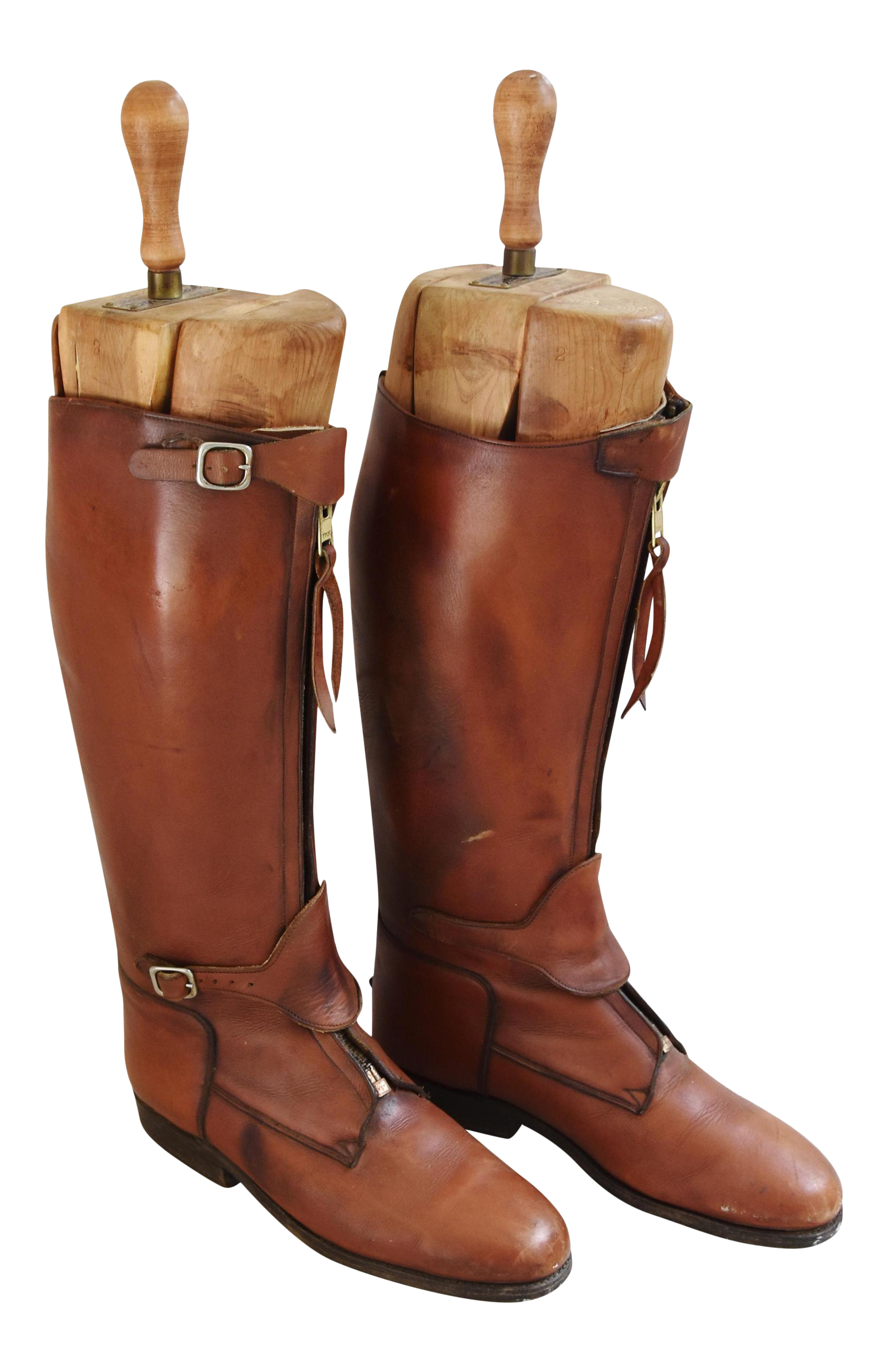 Custom Equestrian Riding Polo Leather Boots 