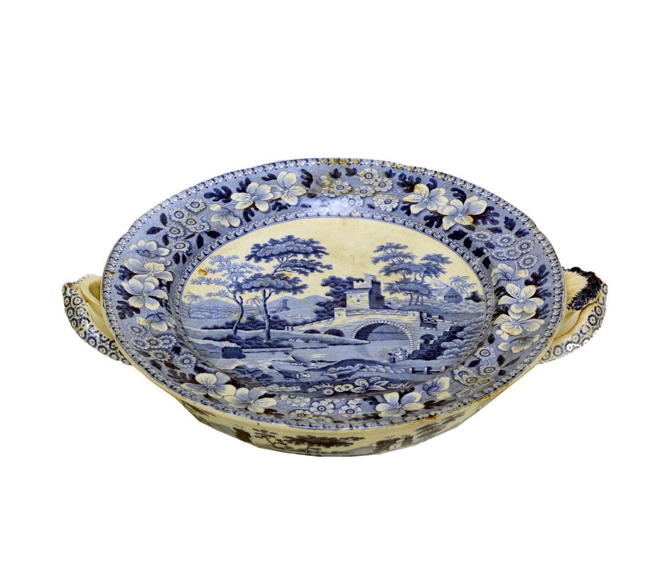 Rare Antique Spode Warming Dish Chairish