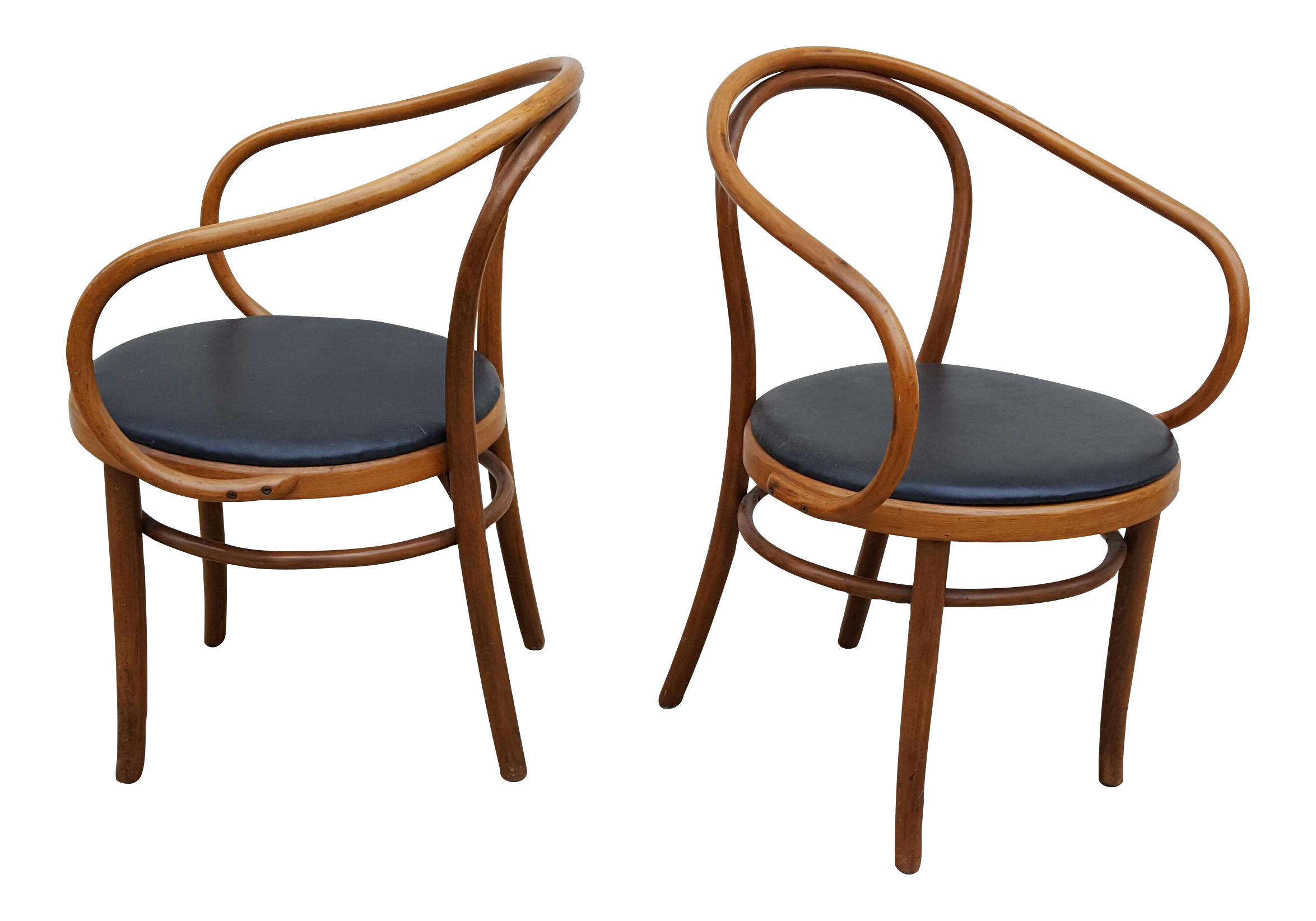 B9 Bentwood Chairs A Pair Chairish