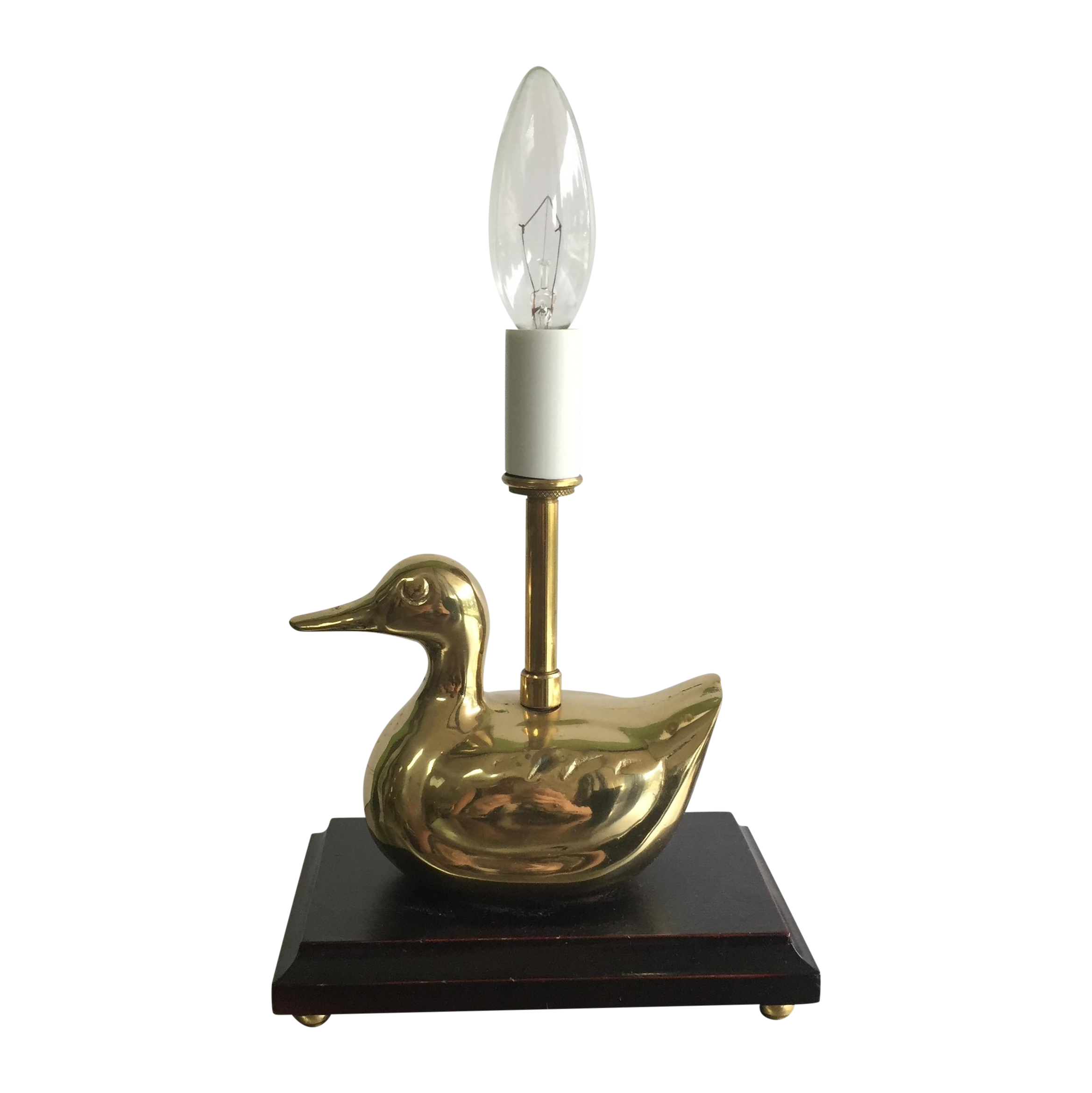 Brass Duck Lamp Chairish