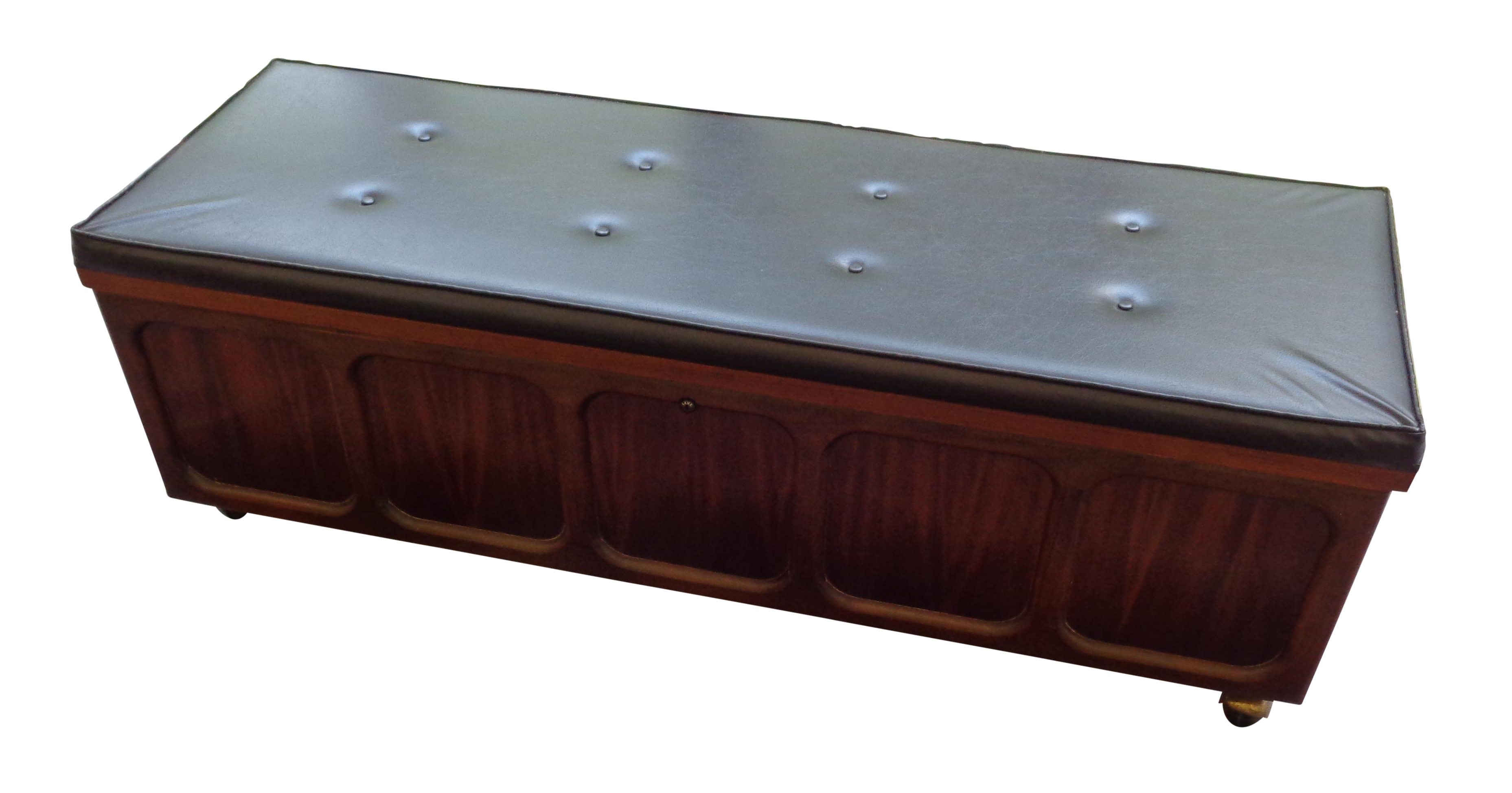 1969 Padded Top Lane Cedar Chest Bench Chairish