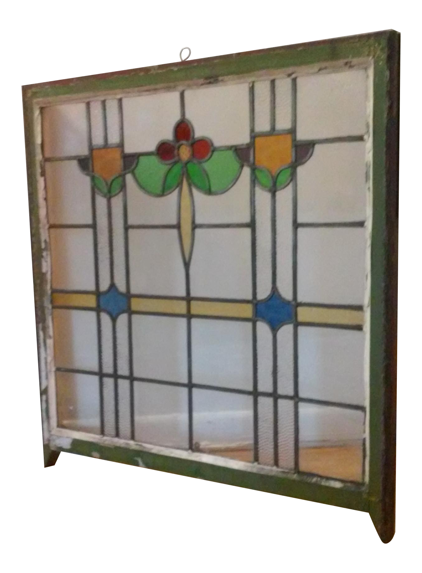 Antique English Stained Glass Window Chairish