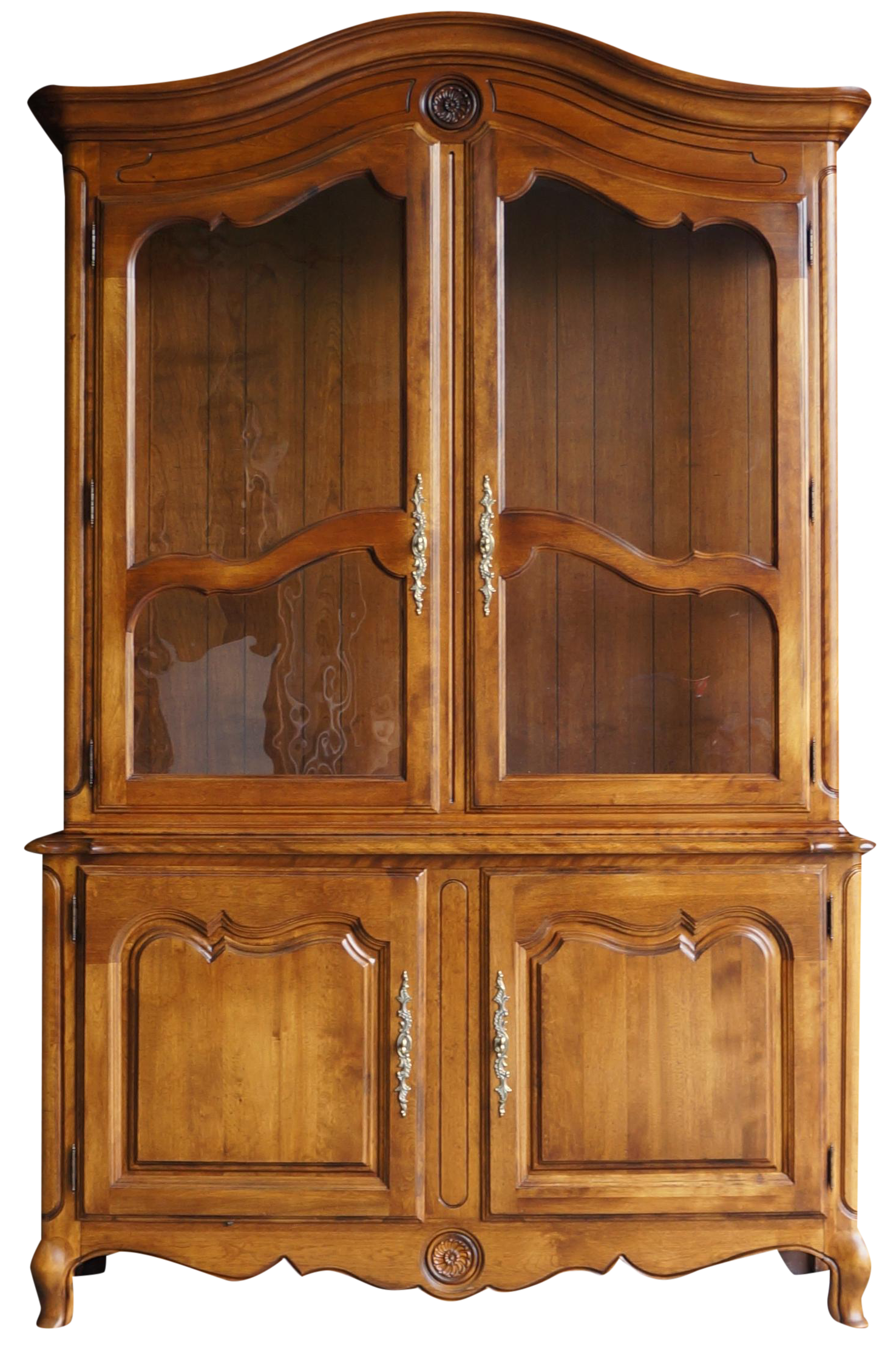 ethan-allen-french-country-china-cabinet-chairish