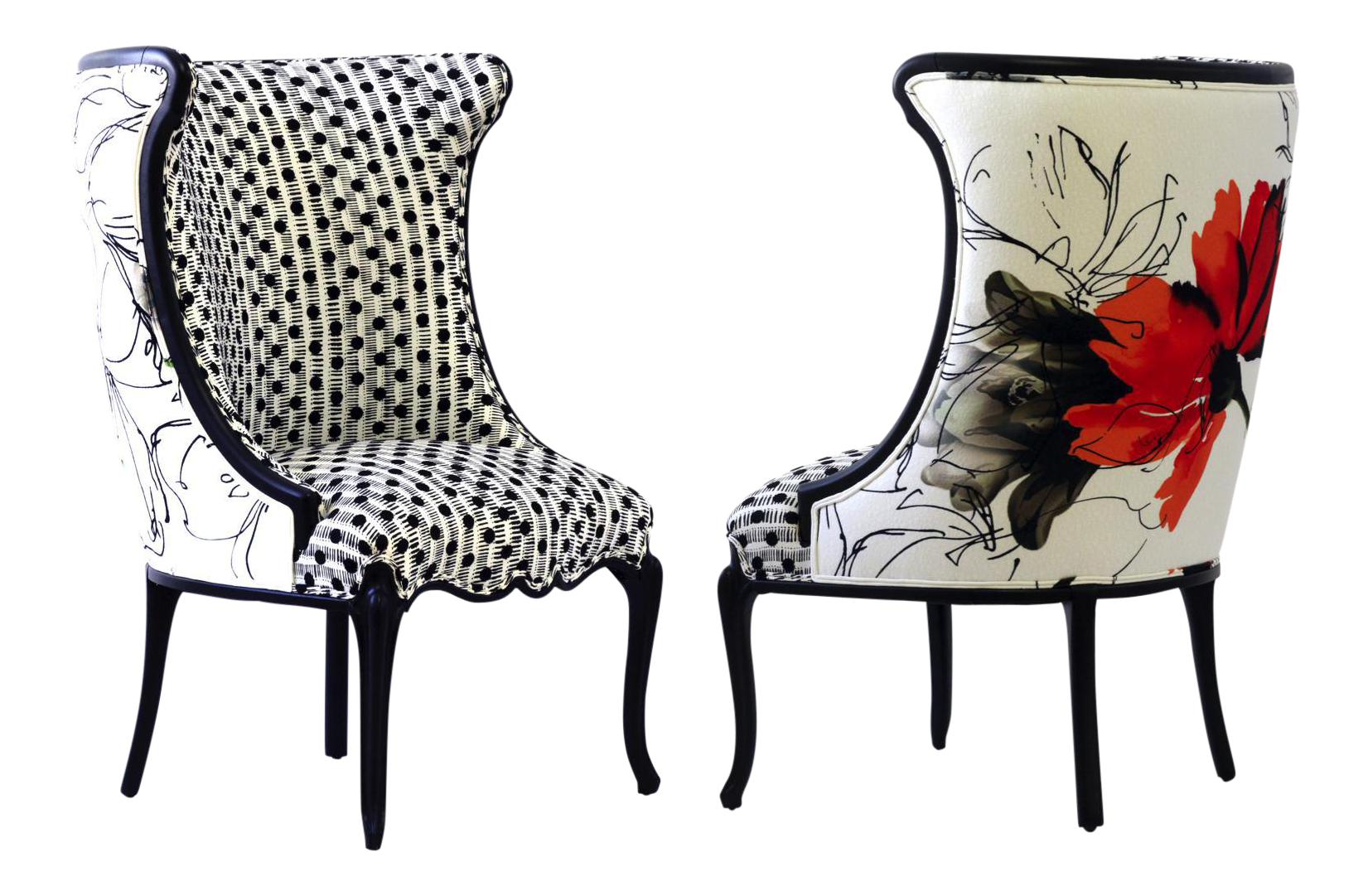 Flora Upholstered Occasional Chair Chairish