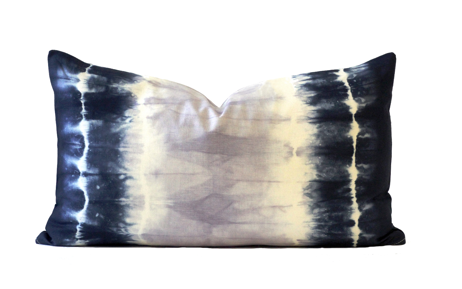 Blue TieDye Pillow Chairish