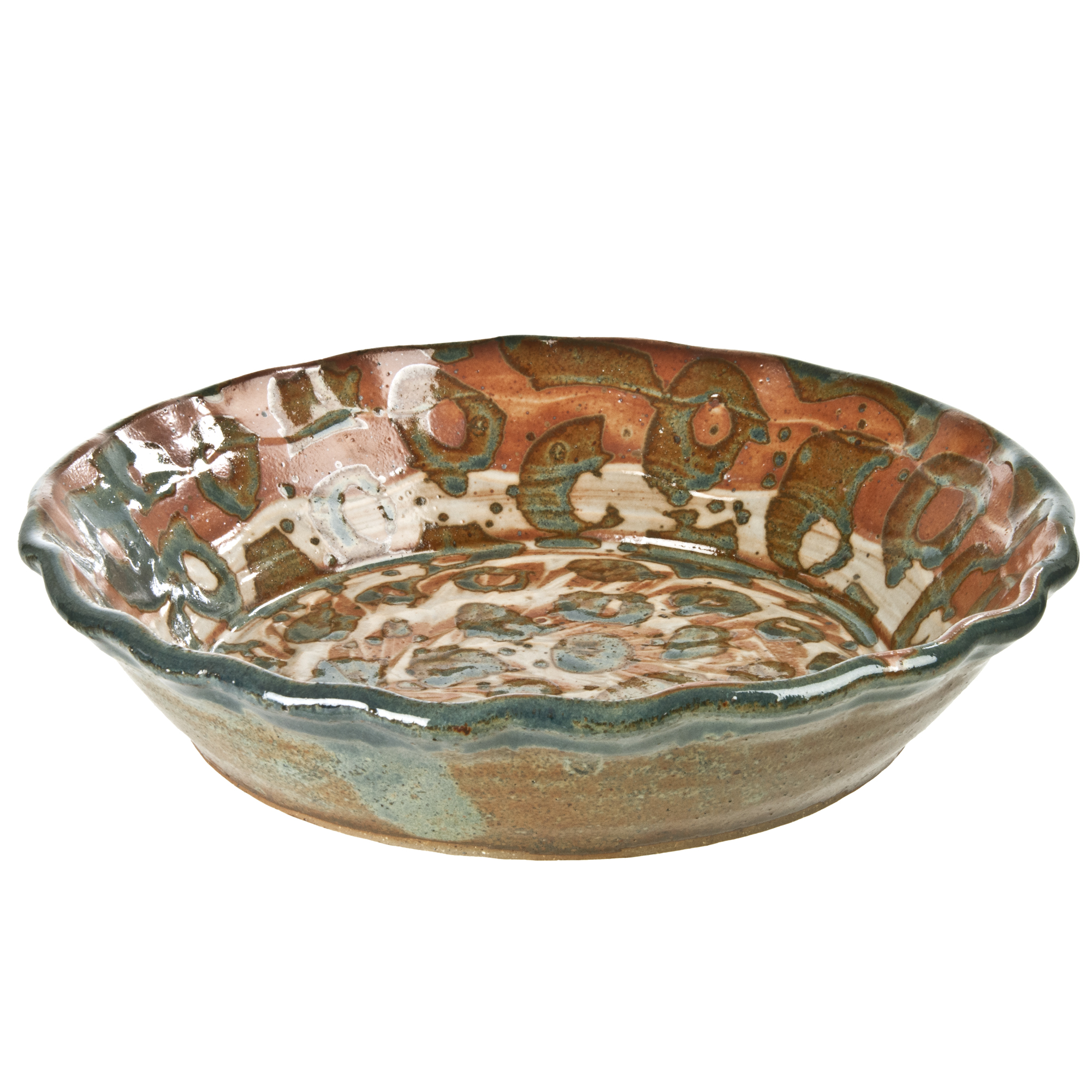 Vintage Handmade Studio Pottery Pie Plate Chairish