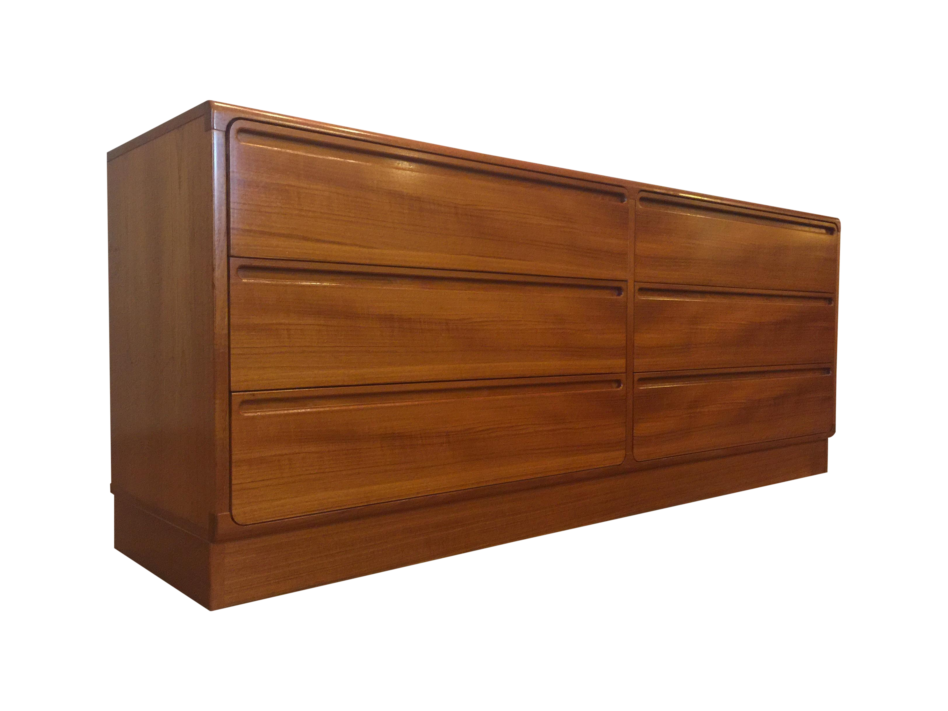 Torring Danish Modern Teak Dresser Chairish