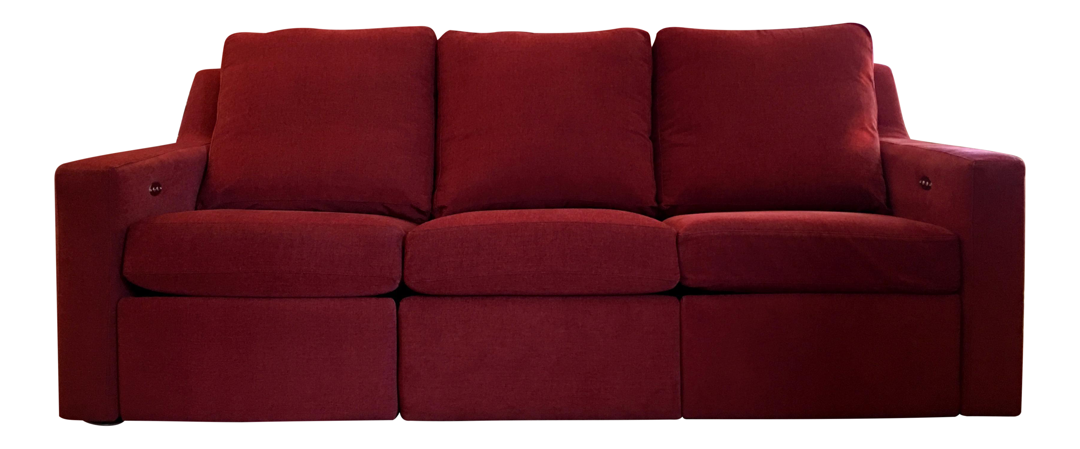 Dual Reclining Pindler Fabric Sofa Chairish