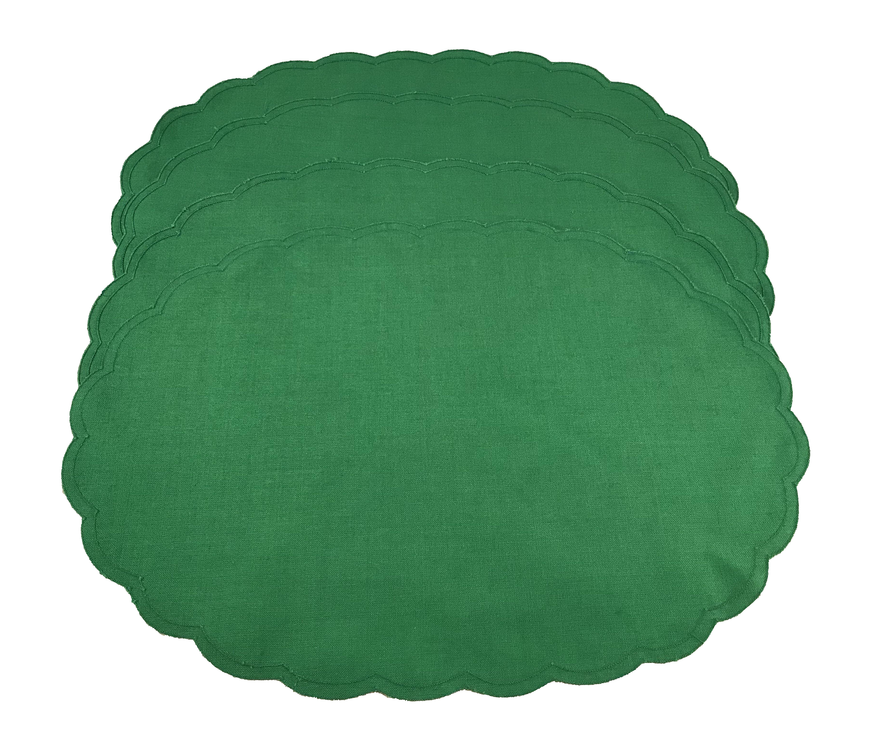 Vintage Woven Holiday Green Placemats Set of 4 Chairish