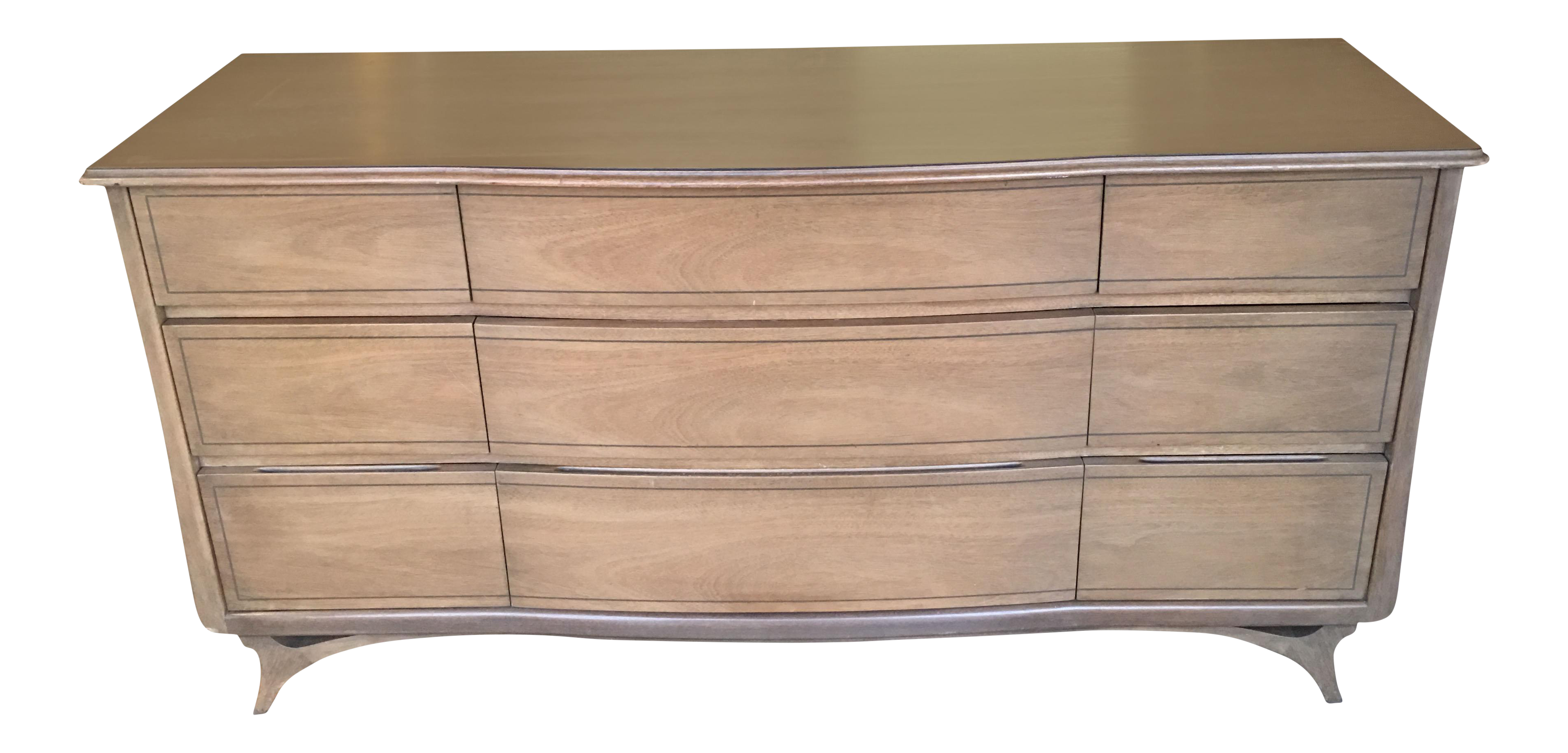 MidCentury Modern Lowboy Dresser Chairish