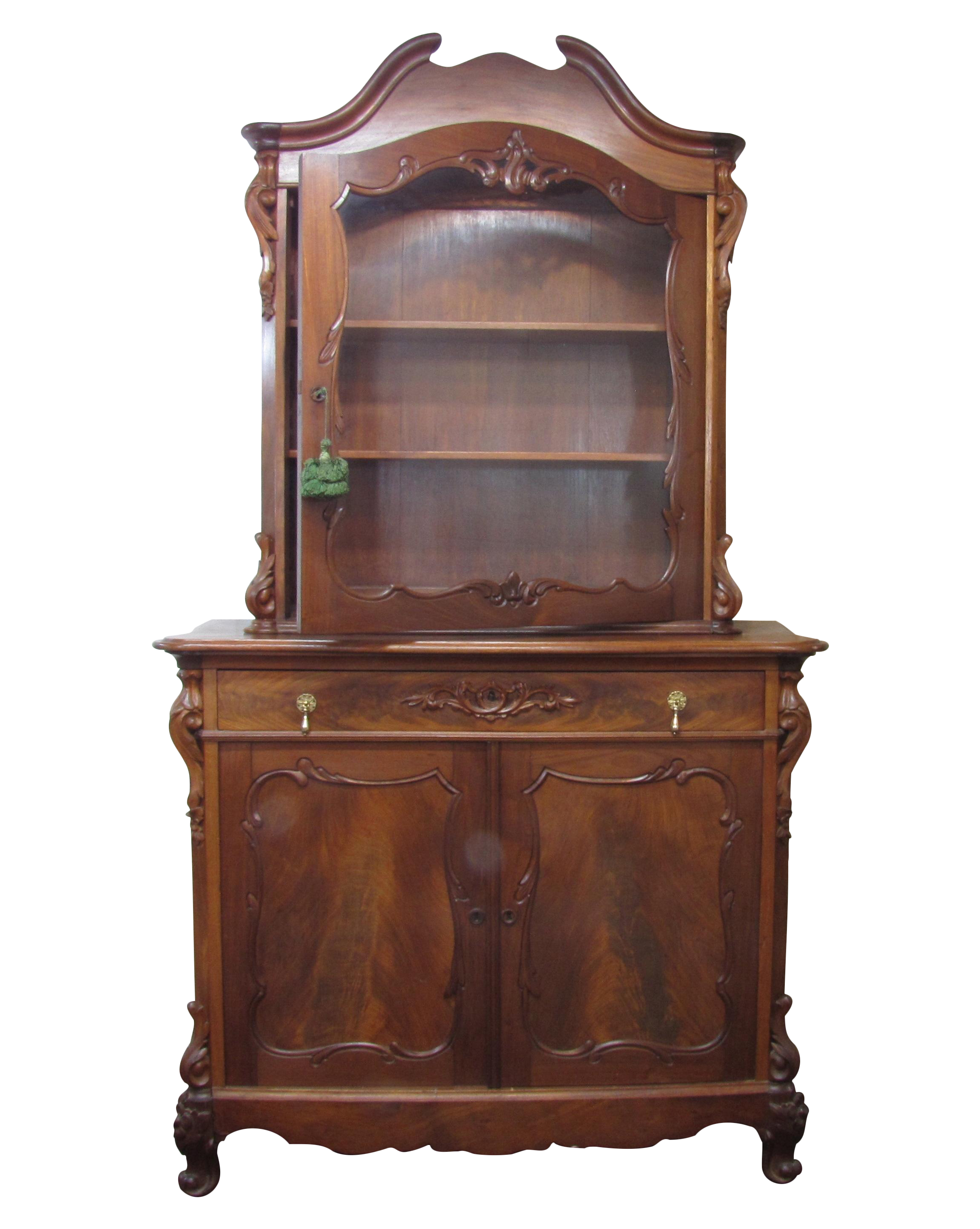 Antique Walnut Hutch Chairish
