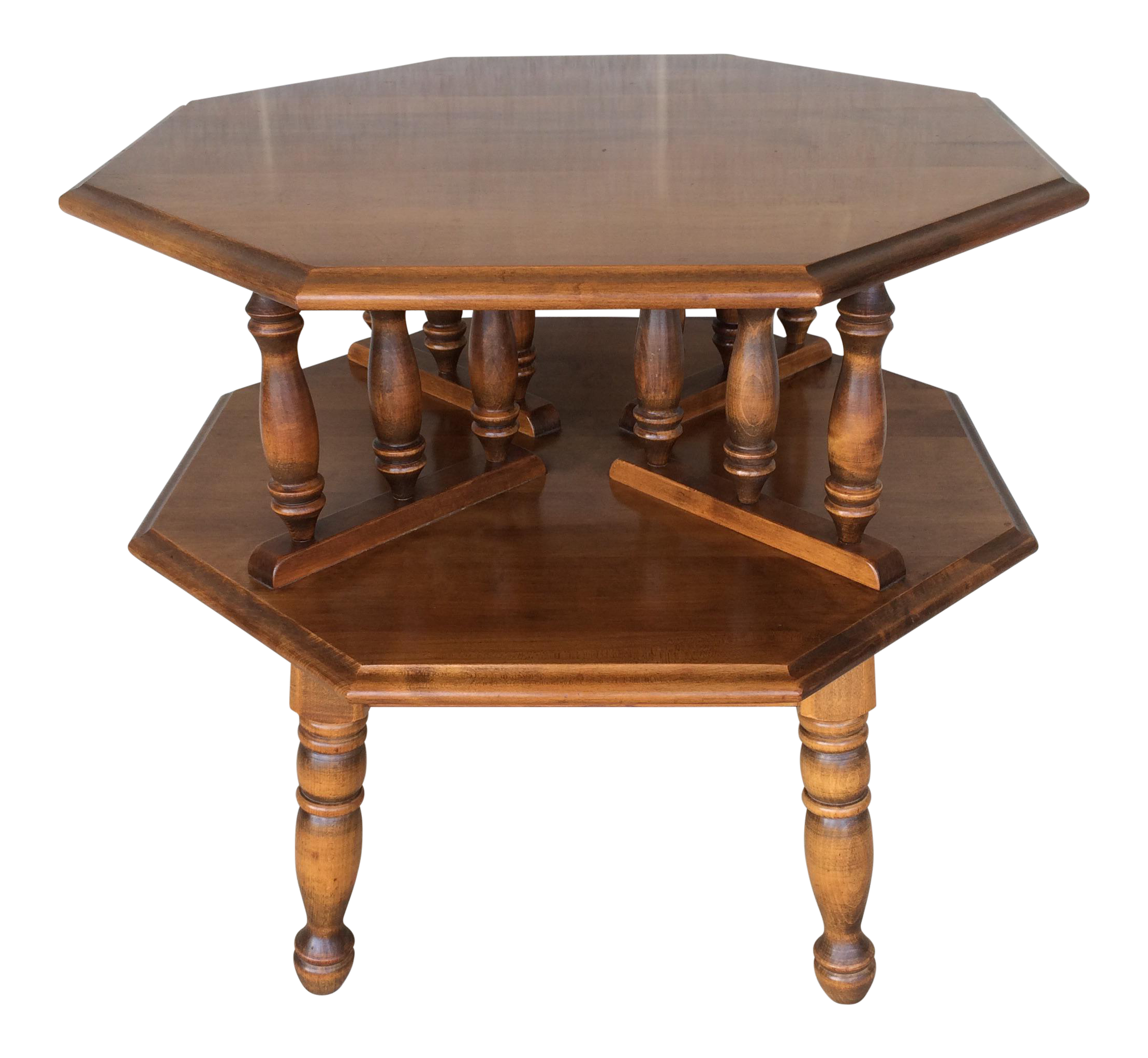 Moosehead Furniture 2Tier Maple End Table Chairish