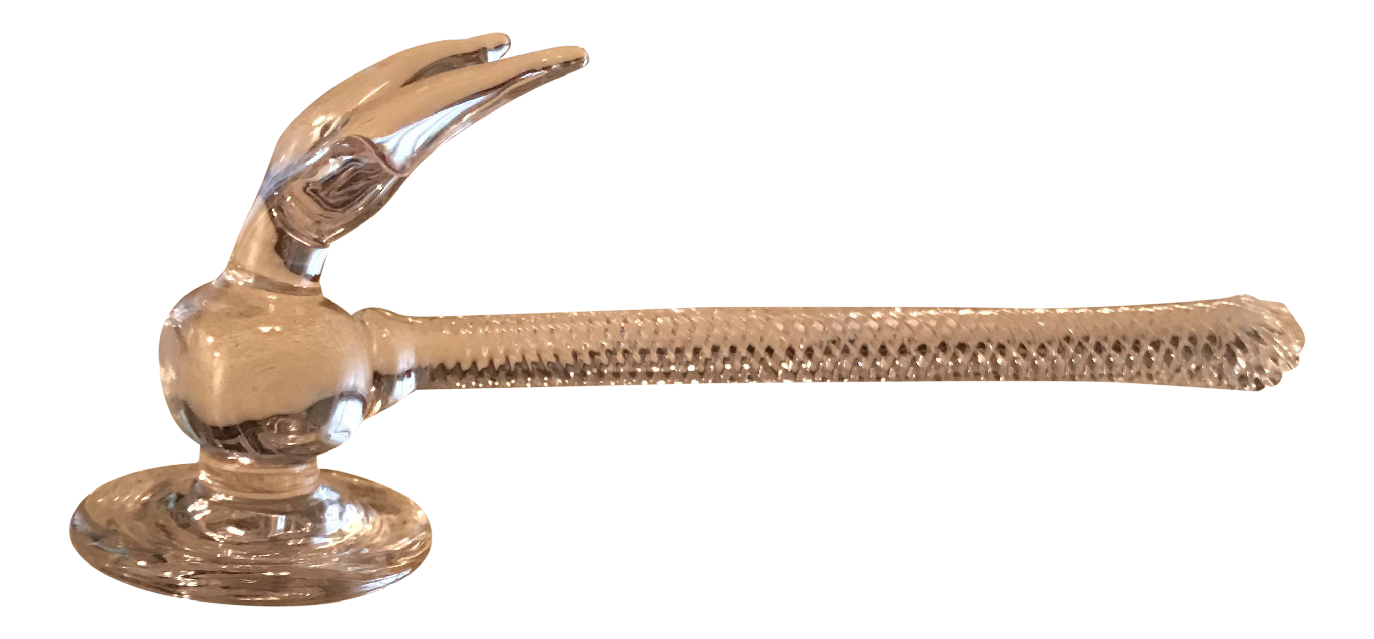 Hand Blown Art Glass Hammer Chairish