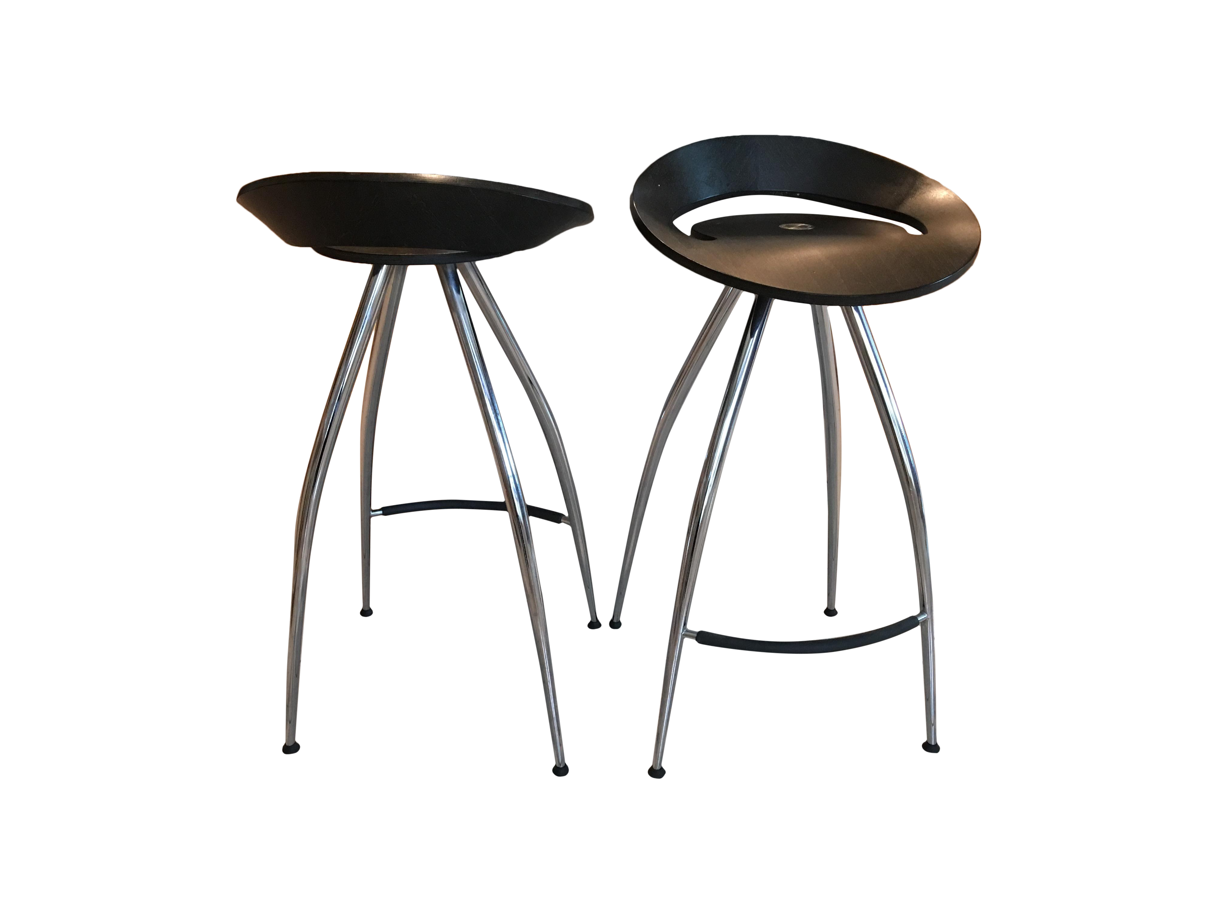 Magis Lyra Italian Bar Stool Seats Pair Chairish