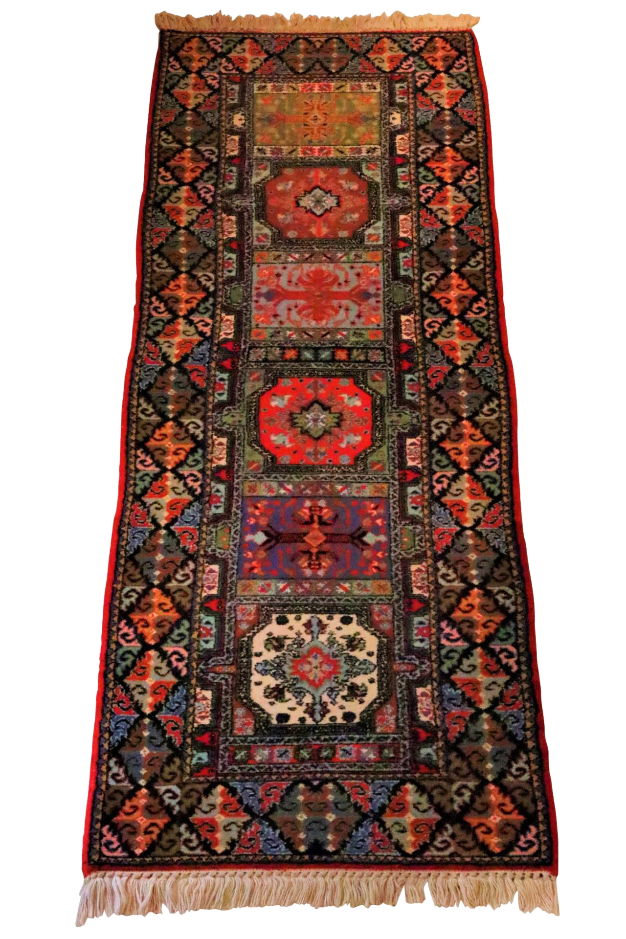 Vintage Moroccan Runner Rug 2′7″ × 8′5″ Chairish
