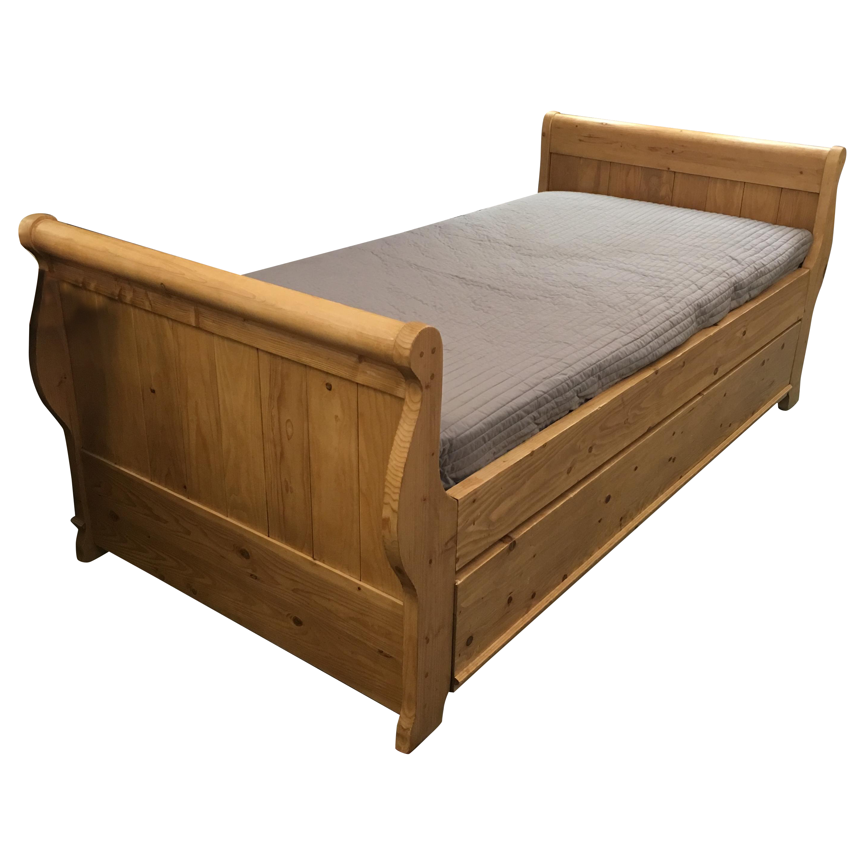 Sleigh Daybed With Trundle Chairish