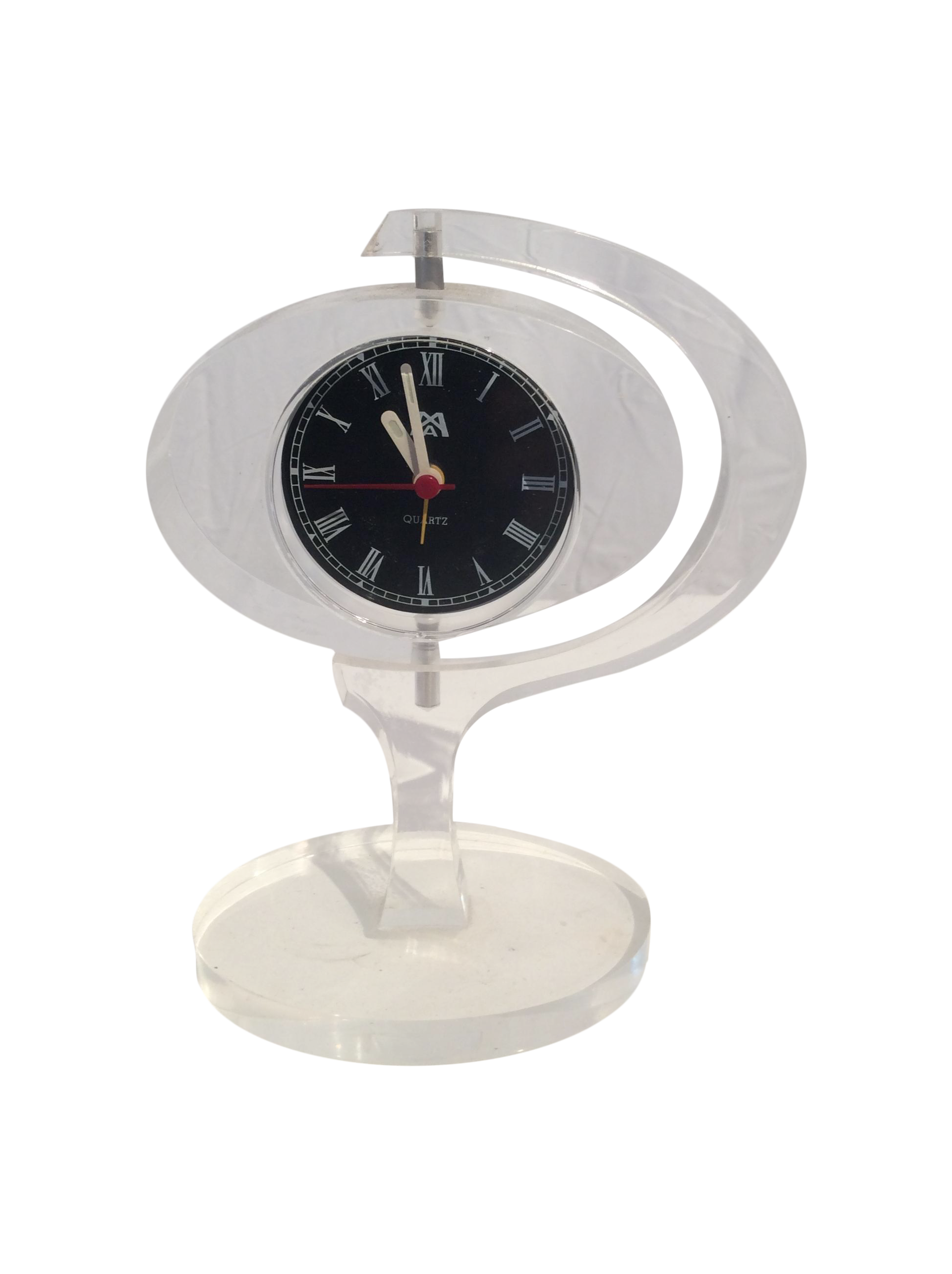 MidCentury Modern Jetsons Lucite Alarm Clock Chairish