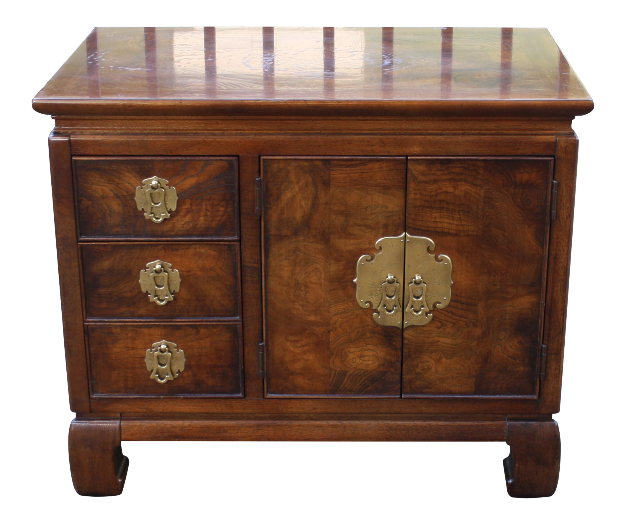 Vintage Ming Asian Style Nightstand Chairish