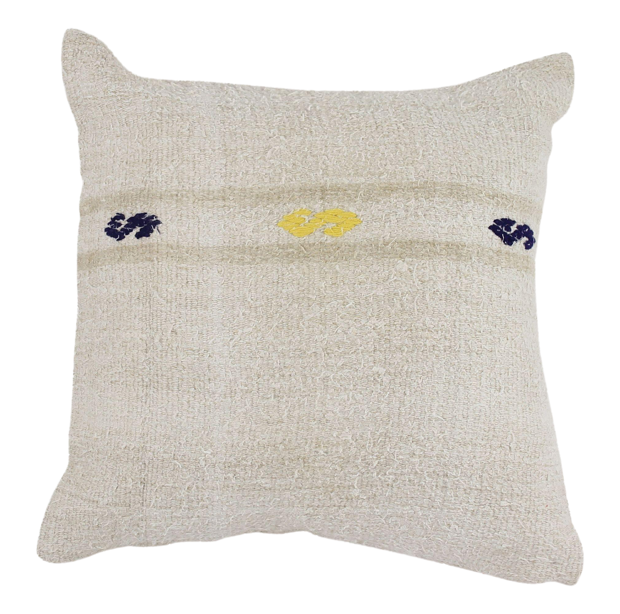 Hemp Kilim Pillow 24"x 24" Chairish