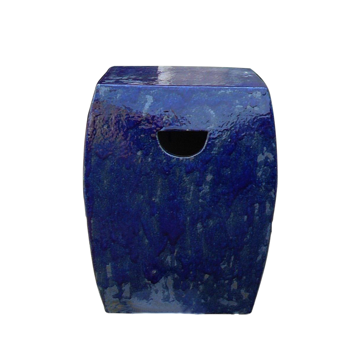 Blue Garden Stool Blue Garden Stool