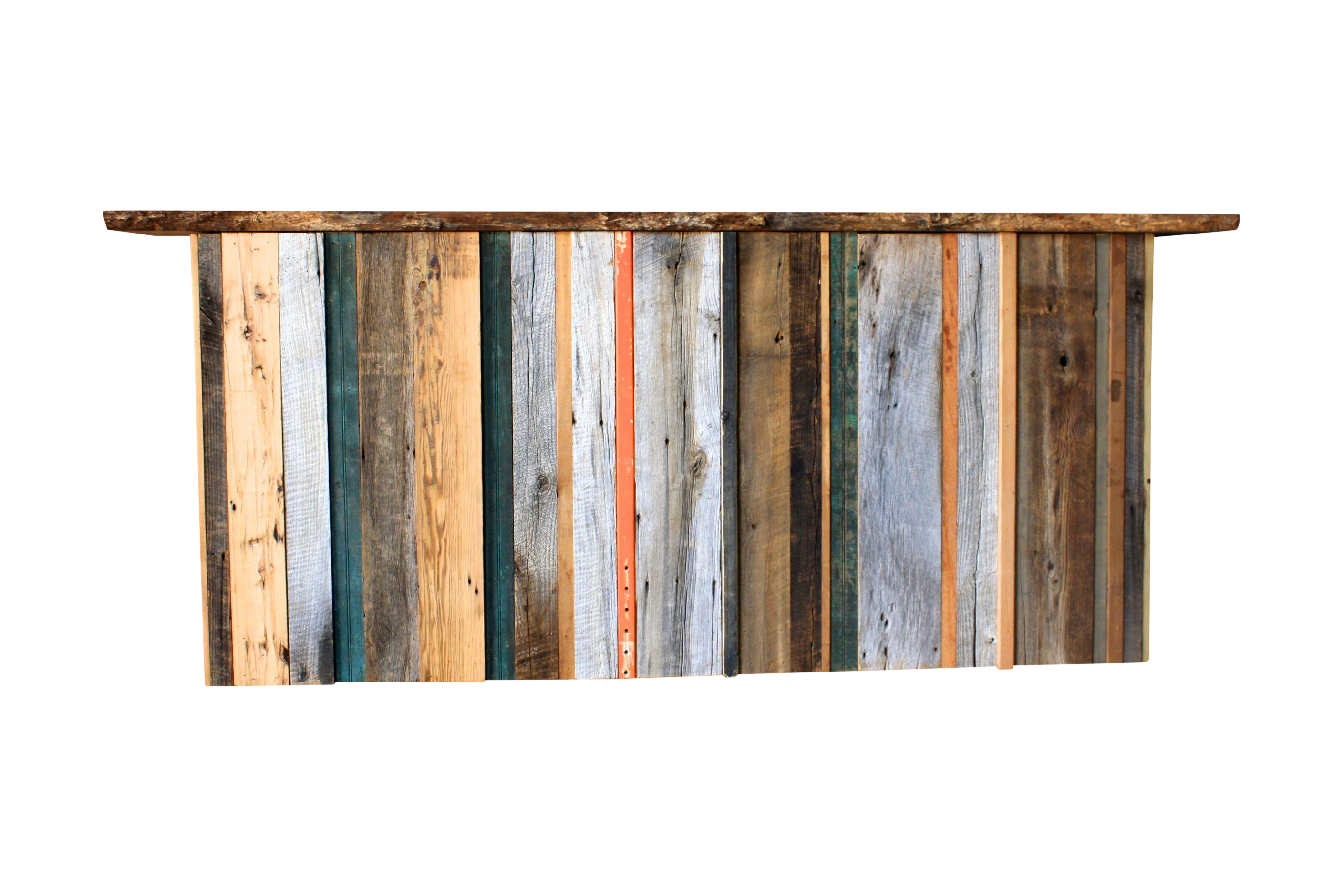 MultiColor Reclaimed Wood Bar Chairish