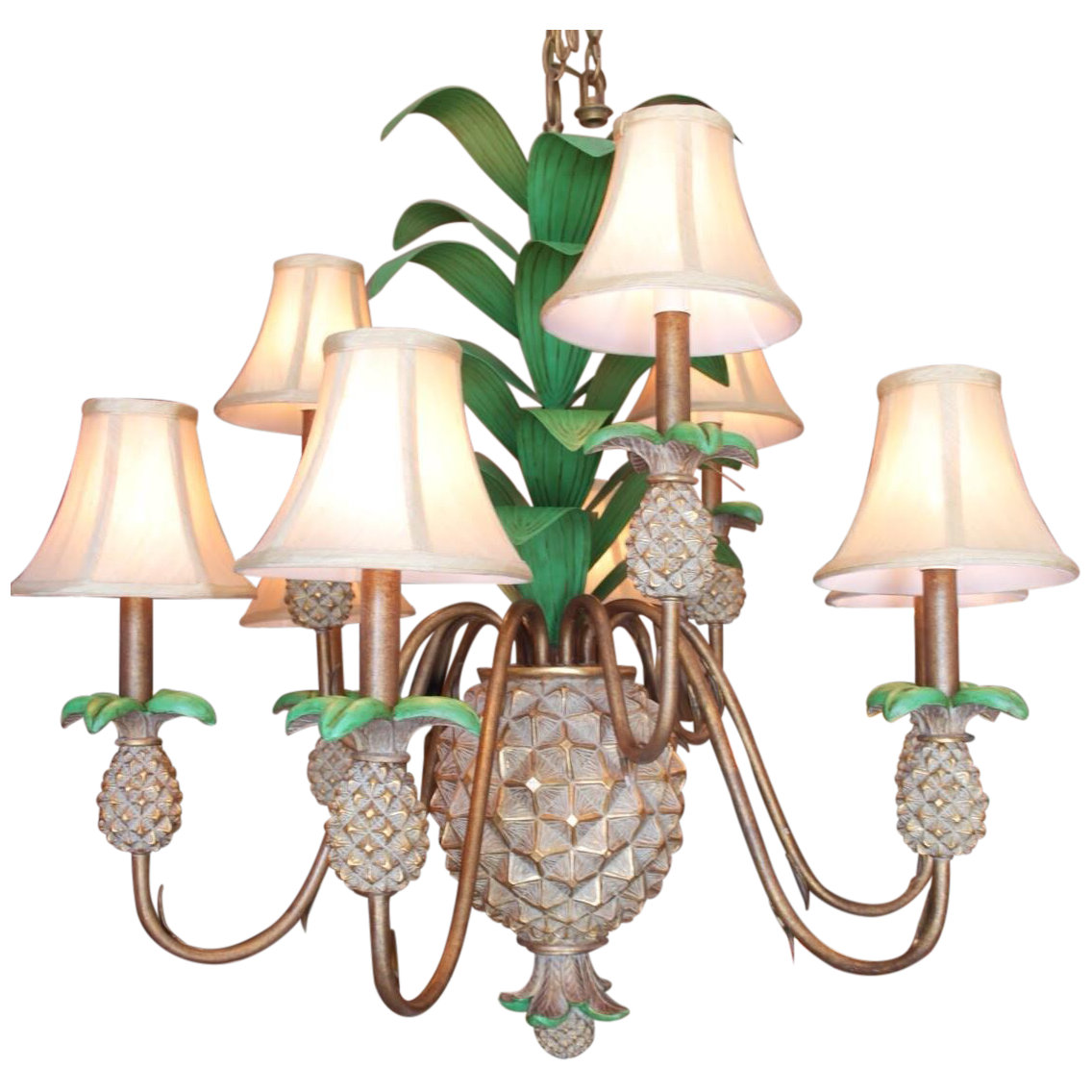 Pineapple Chandelier Chairish