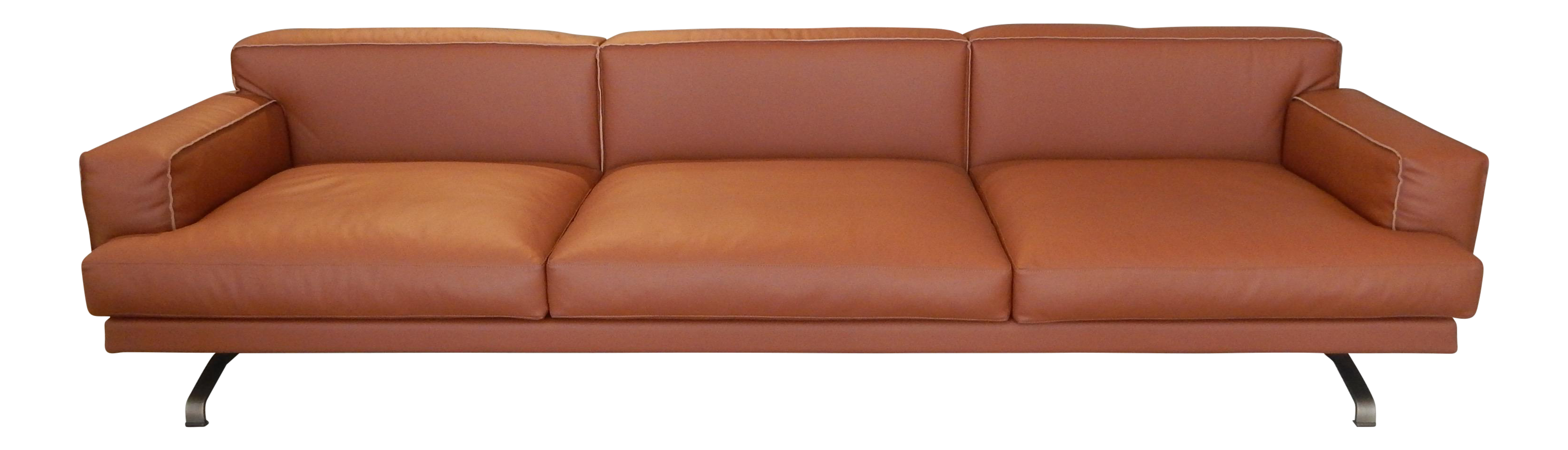Gordon Guillaumier Lema Mustique Leather Sofa
