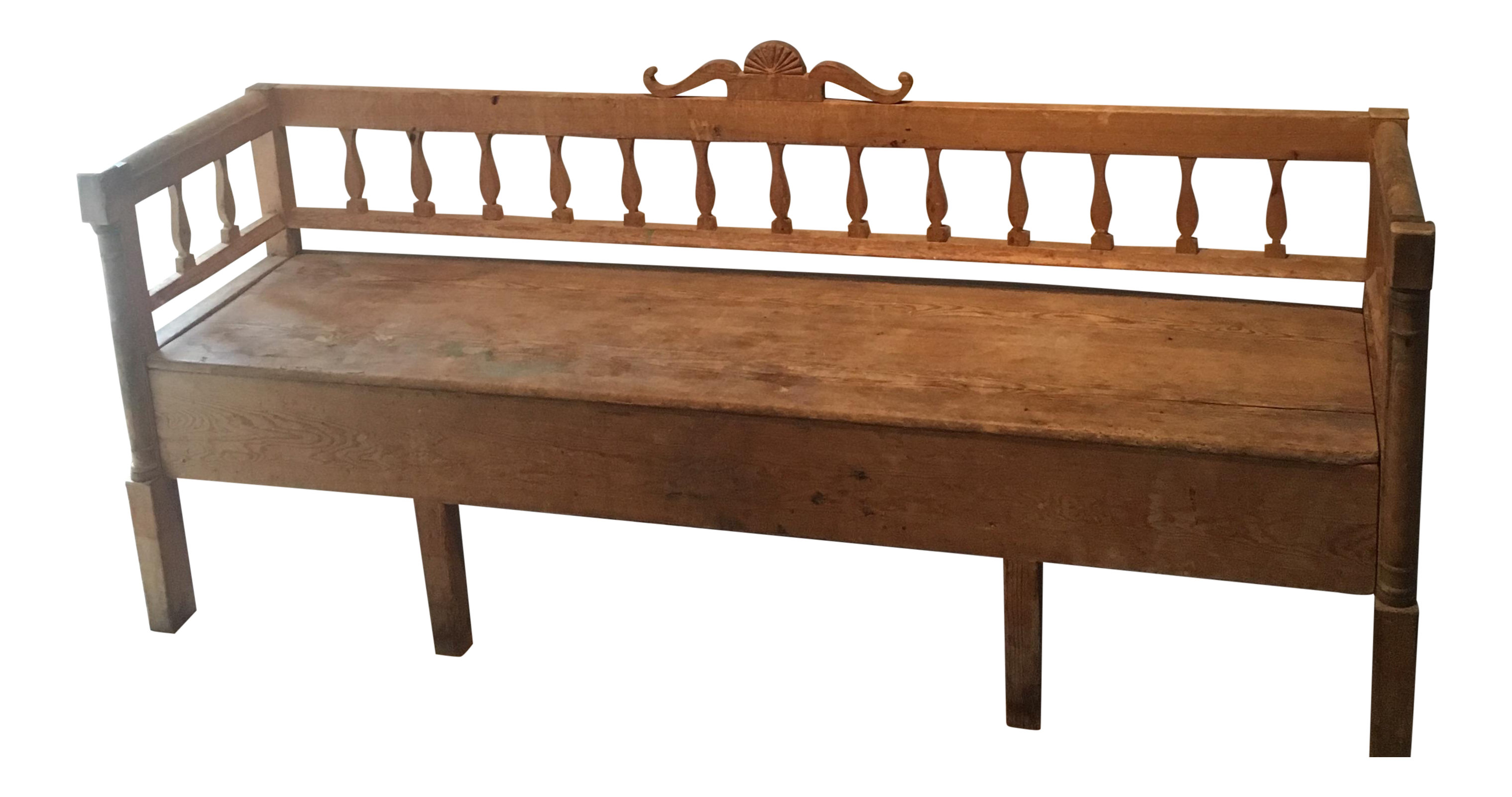 Antique Swedish Storage Bench Chairish