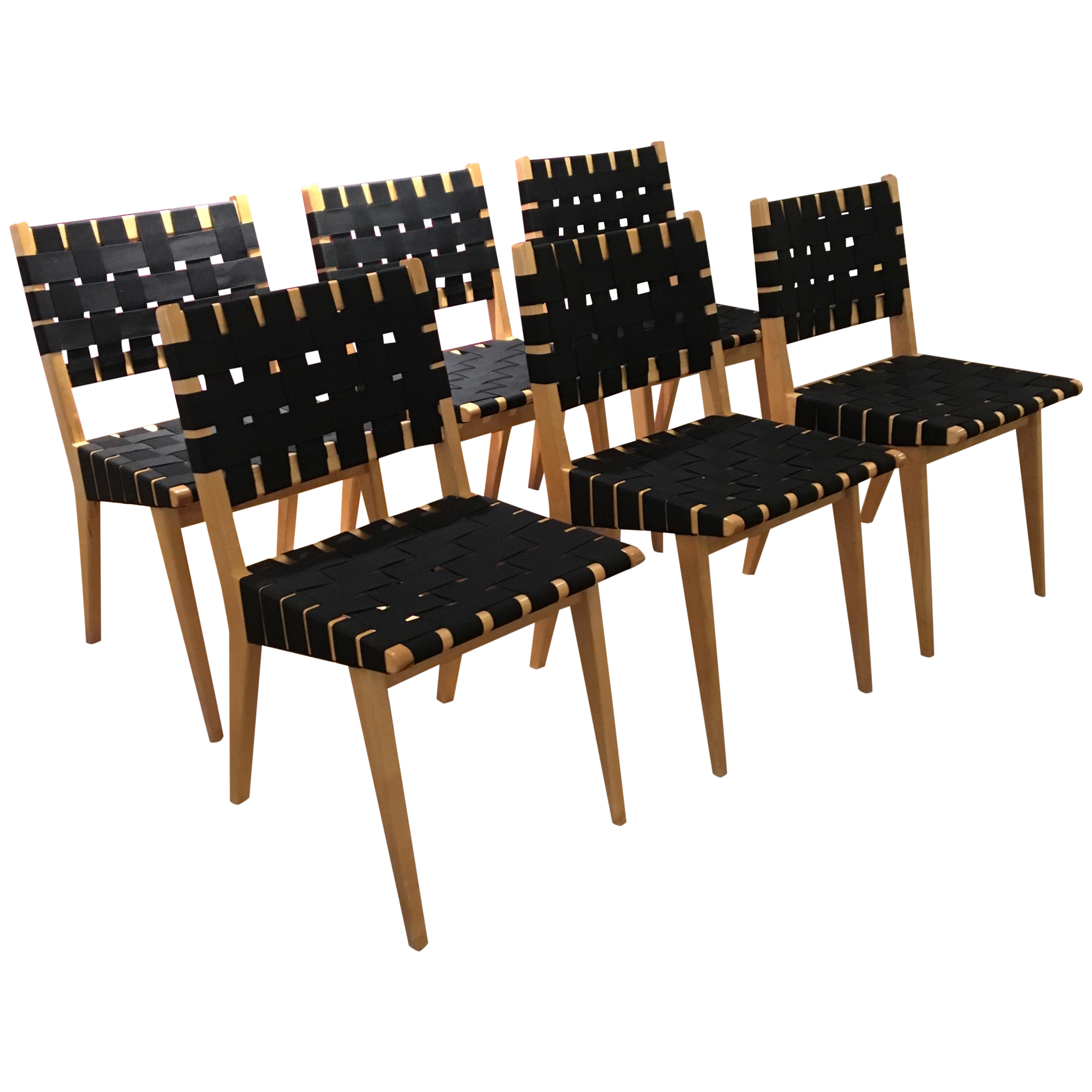 Jens Risom Chairs by Knoll Set of 6 Chairish