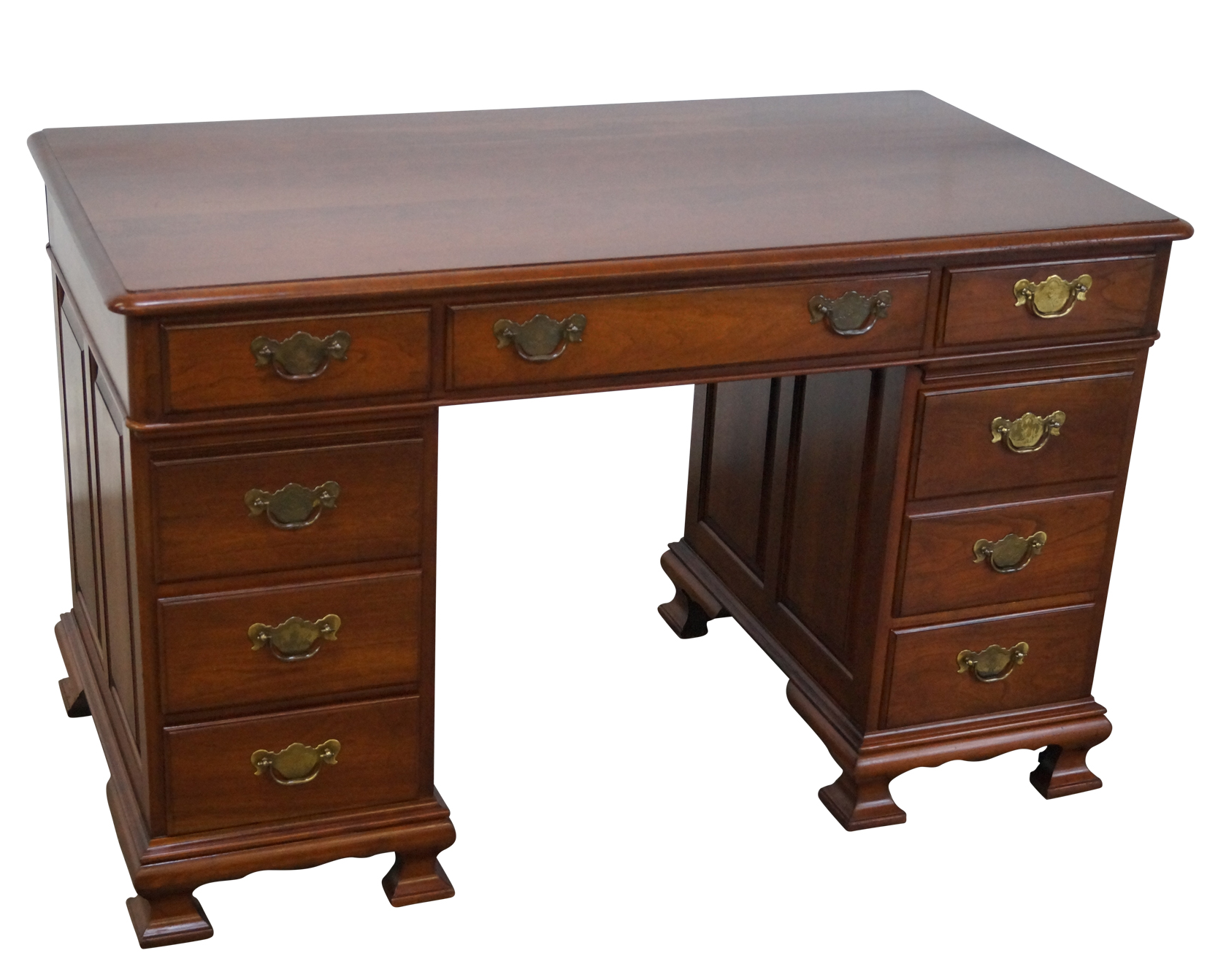 Pennsylvania House Solid Cherry Chippendale Desk Chairish