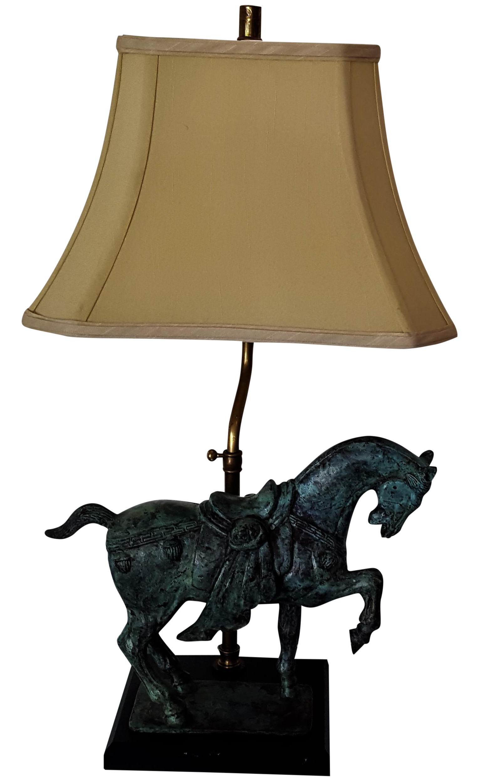 Bronze Tang Horse Lamp Chairish